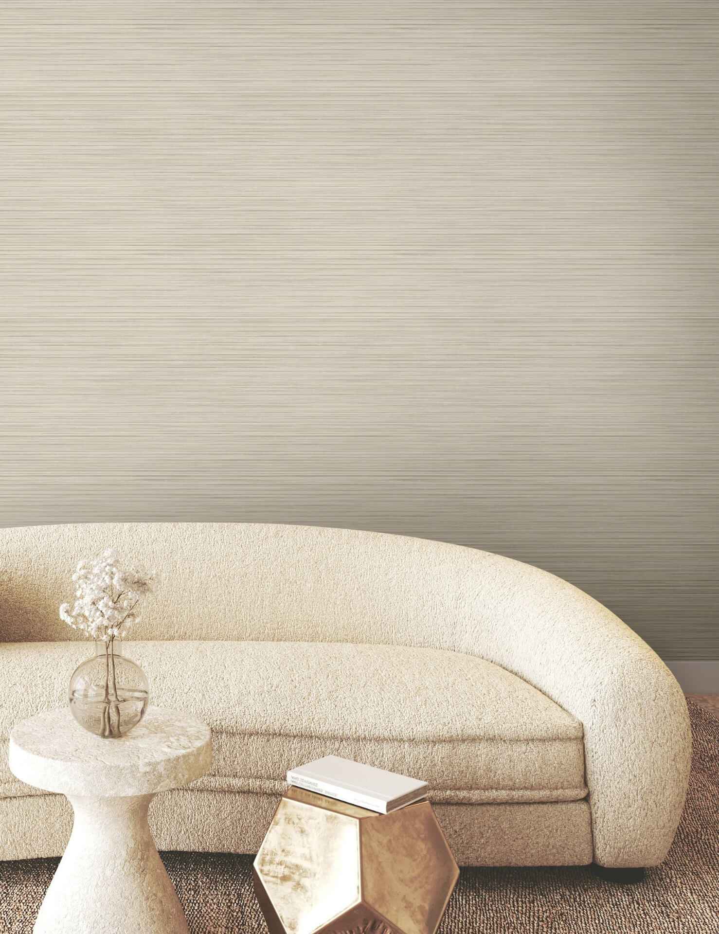 Alignment Taupe Wallpaper - York Wallcoverings - FM1076 - York Wallcoverings Wallpaper