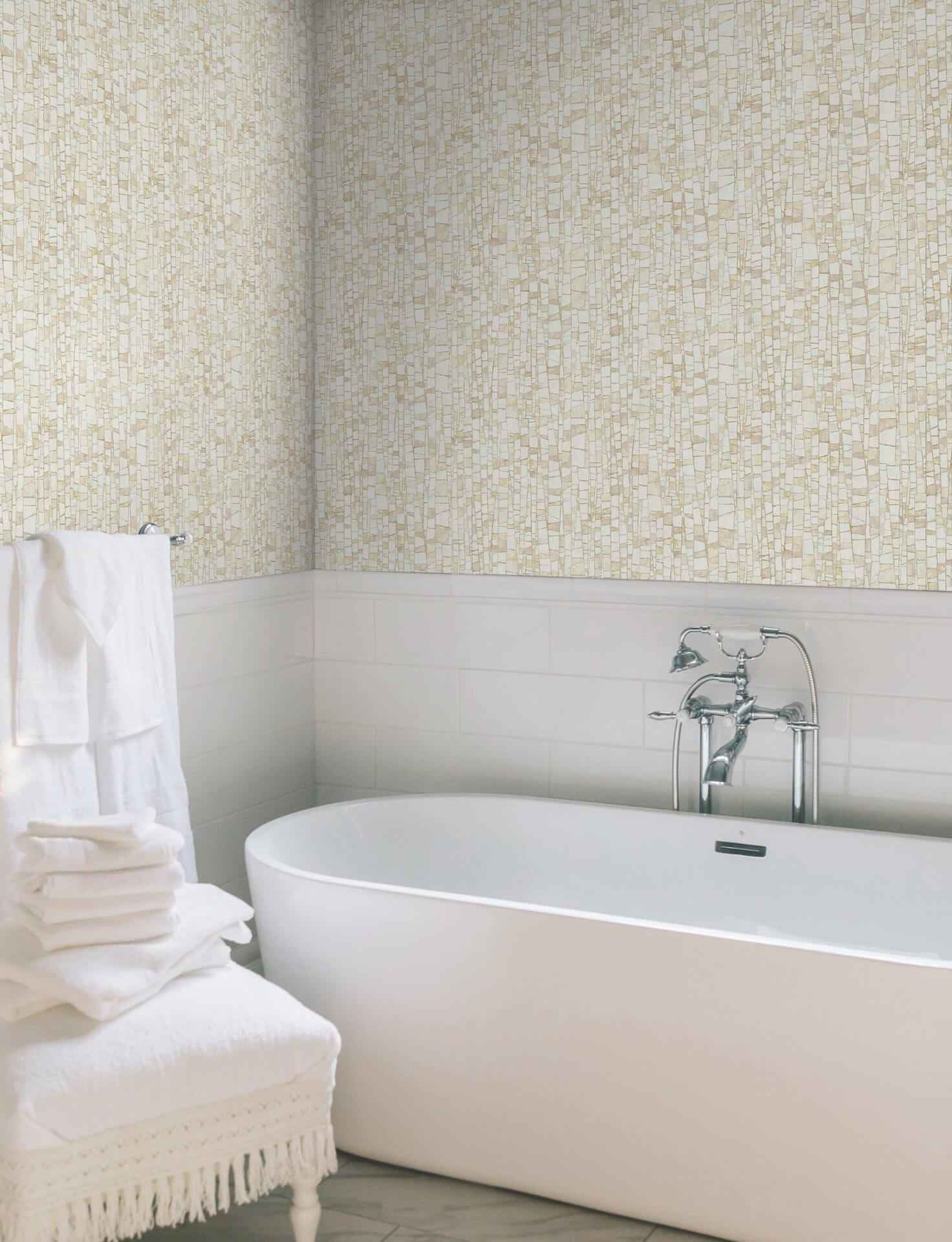 Kaleidoscopic Sun Baked Wallpaper - York Wallcoverings - FM1082 - York Wallcoverings Wallpaper
