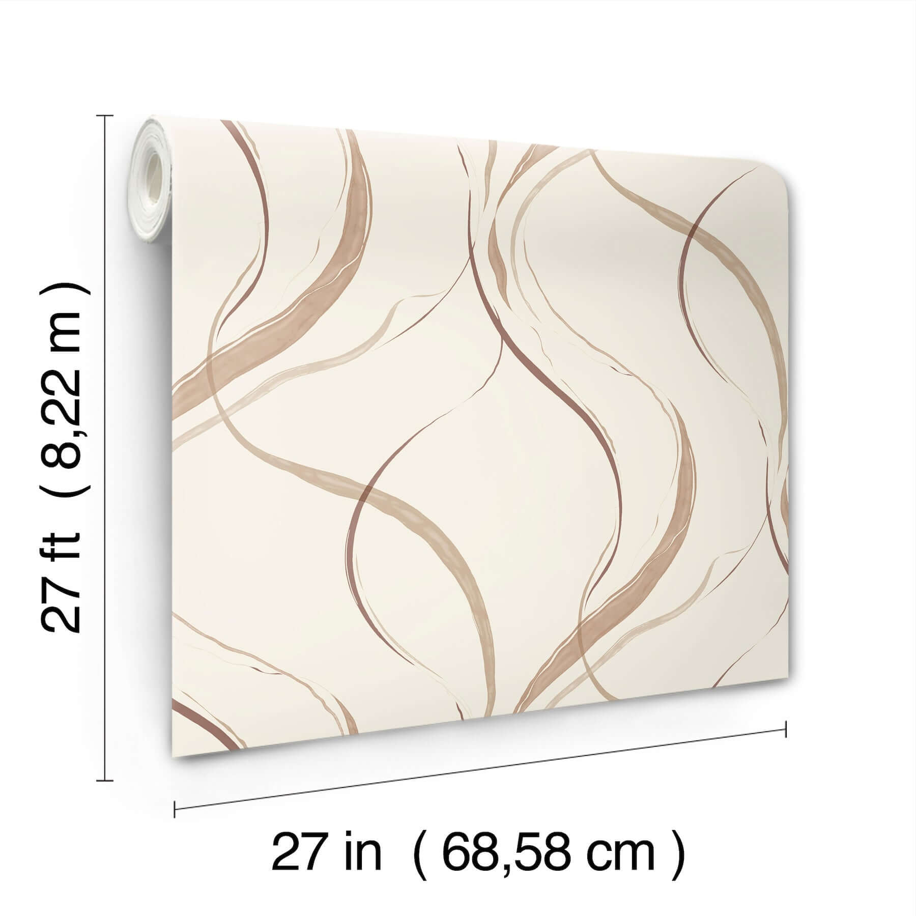 ink-flow-baked-clay-wallpaper-york-wallcoverings-fm1091 - York Wallpaper Wallpaper