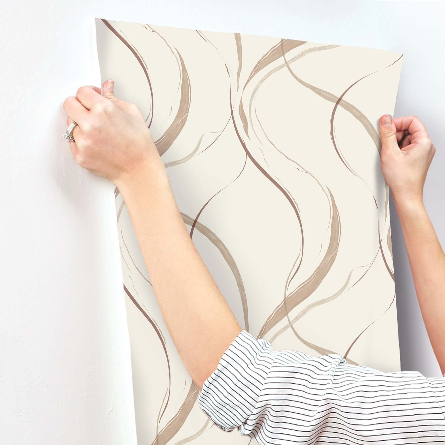 ink-flow-baked-clay-wallpaper-york-wallcoverings-fm1091 - York Wallpaper Wallpaper