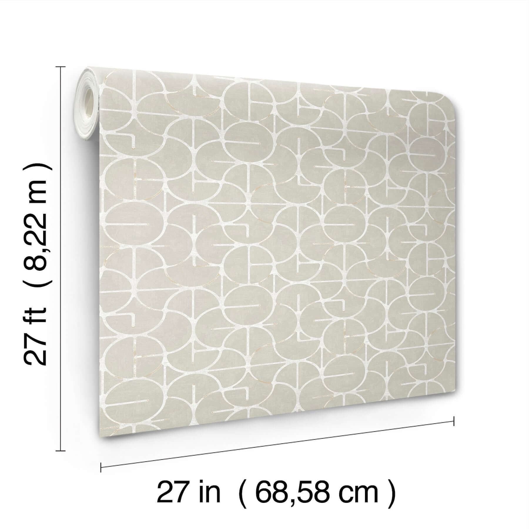 looking-glass-grey-silver-wallpaper-york-wallcoverings-fm1102 - York Wallpaper Wallpaper