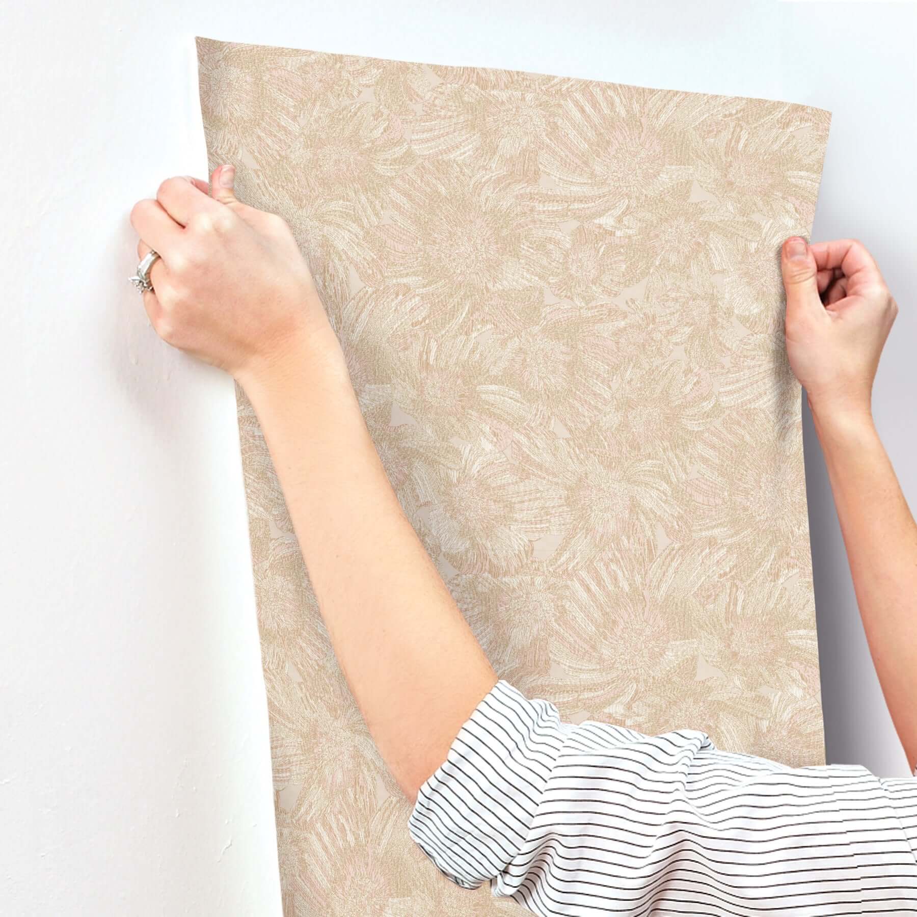 anemoni-blush-wallpaper-york-wallcoverings-mi10503 - York Wallpaper Wallpaper