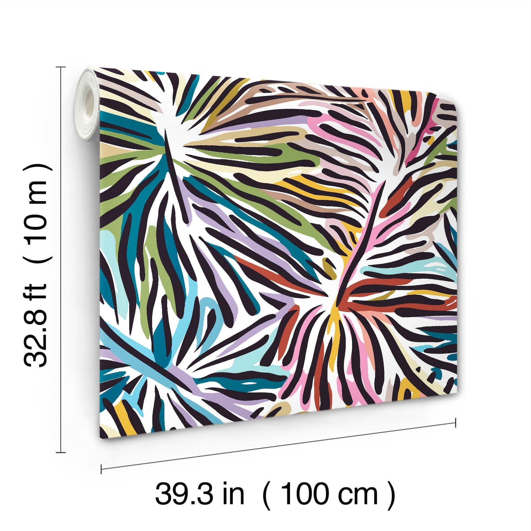 flora-wallpaper-multicolor-york-wallcoverings-mi10575 - York Wallpaper Wallpaper