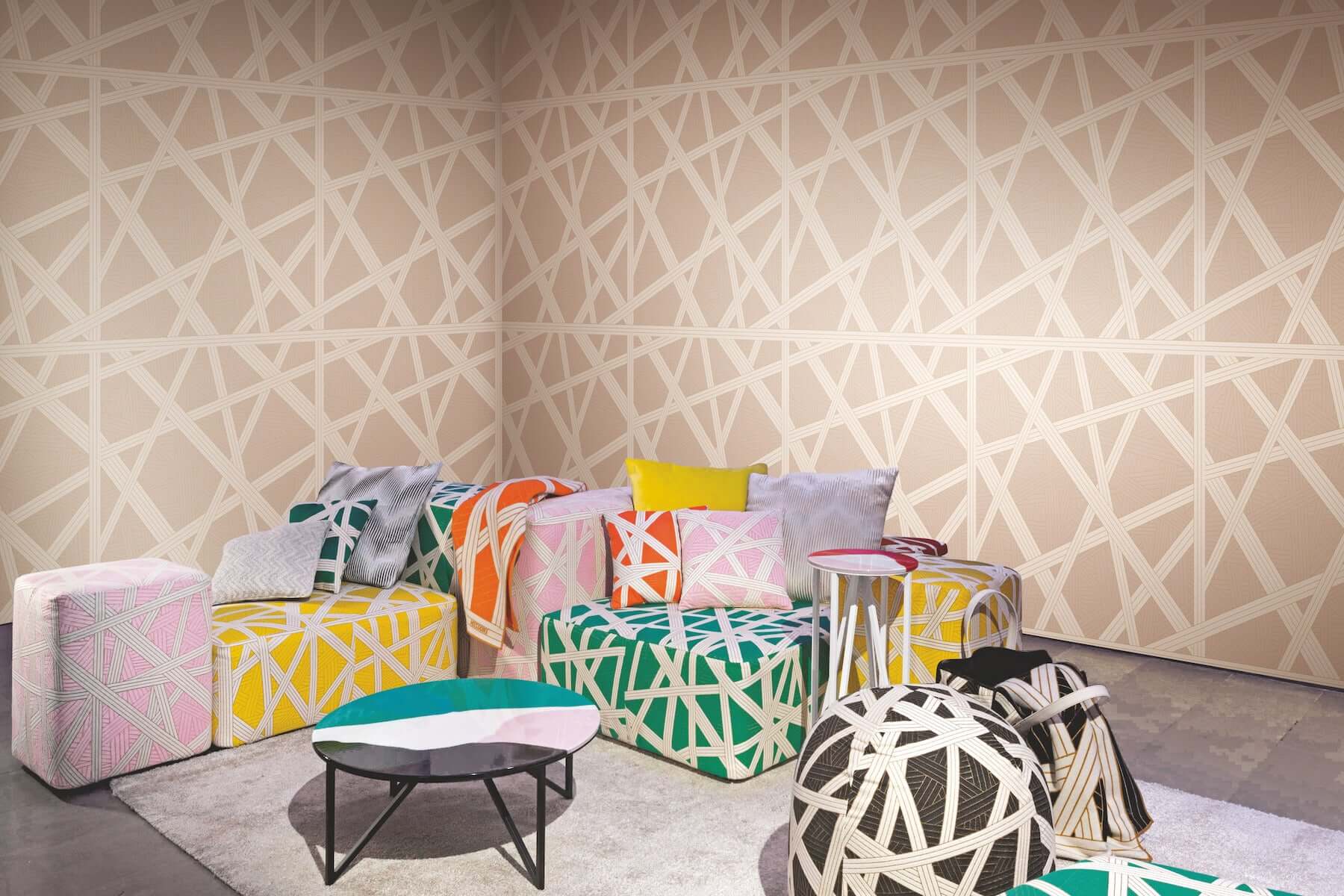 nastri-warm-neutral-wallpaper-york-wallcoverings-mi10561 - York Wallpaper Wallpaper