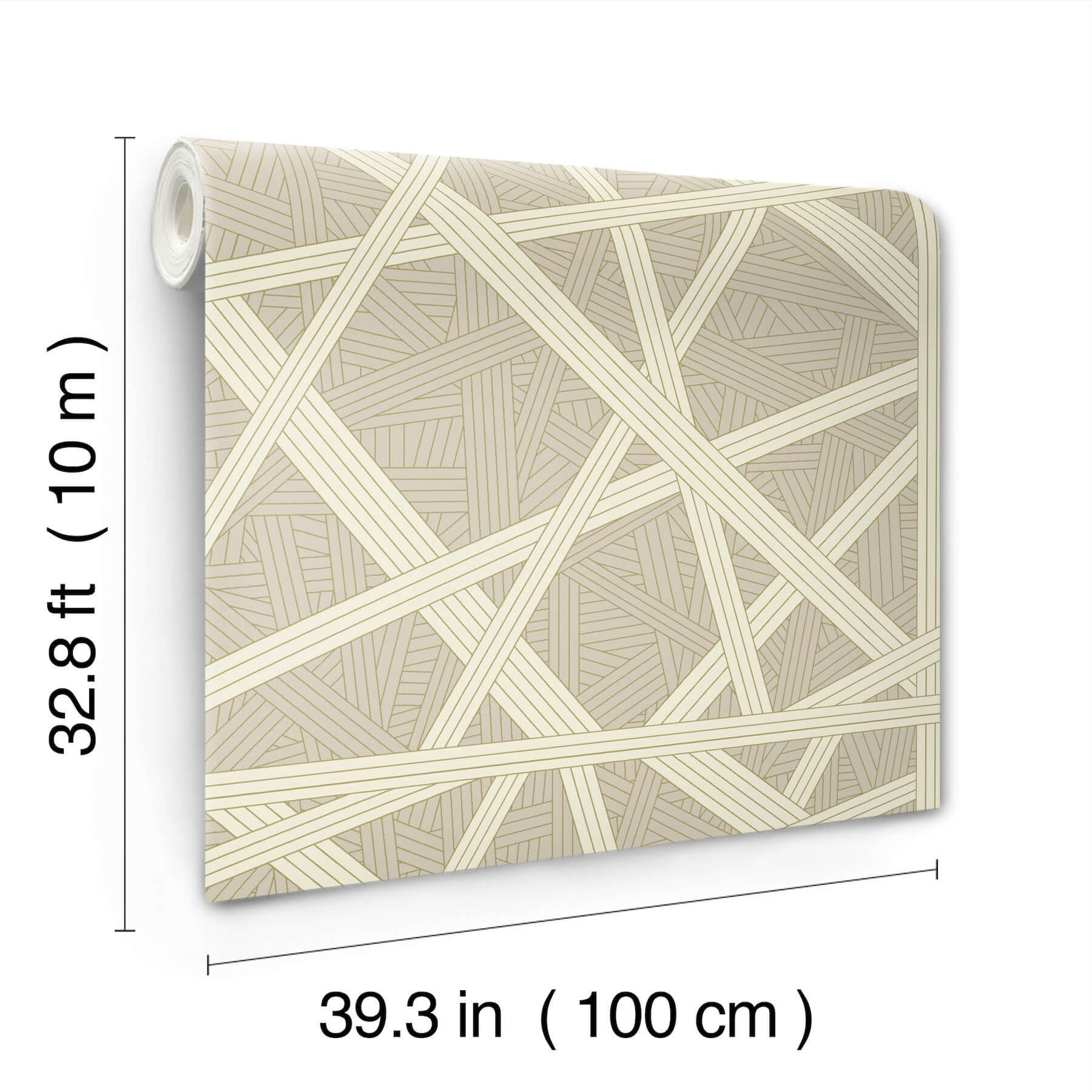 nastri-warm-neutral-wallpaper-york-wallcoverings-mi10561 - York Wallpaper Wallpaper