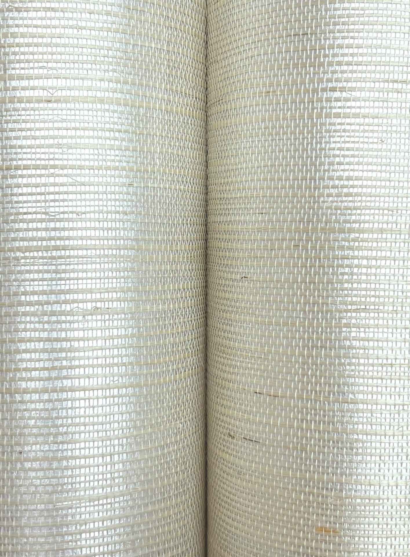Raffia White Wallpaper - York Wallcoverings - MI4762 - York Wallcoverings Wallpaper