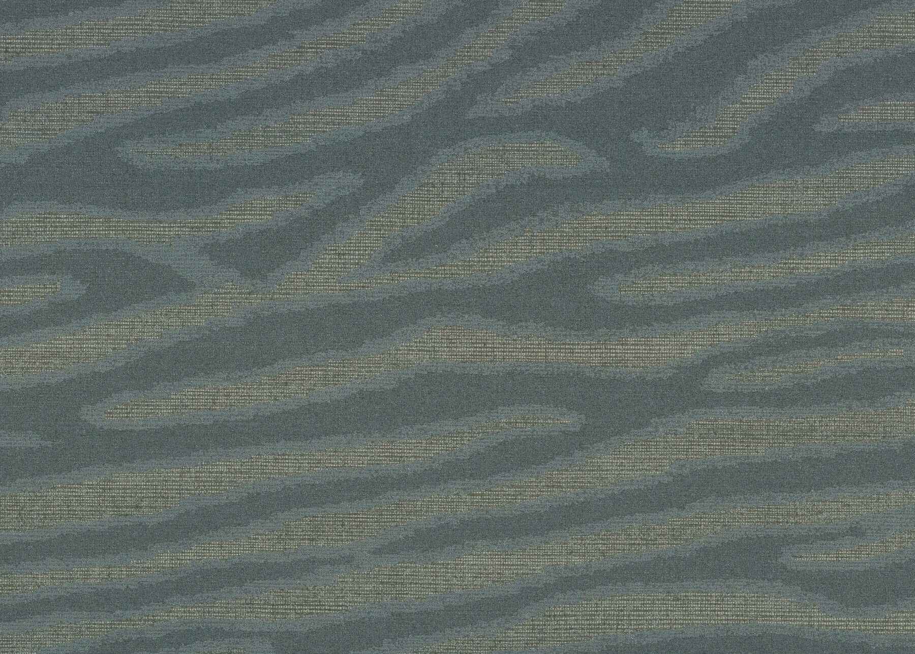 Zambia Dark Teal Wallpaper - York Wallcoverings - MI10533