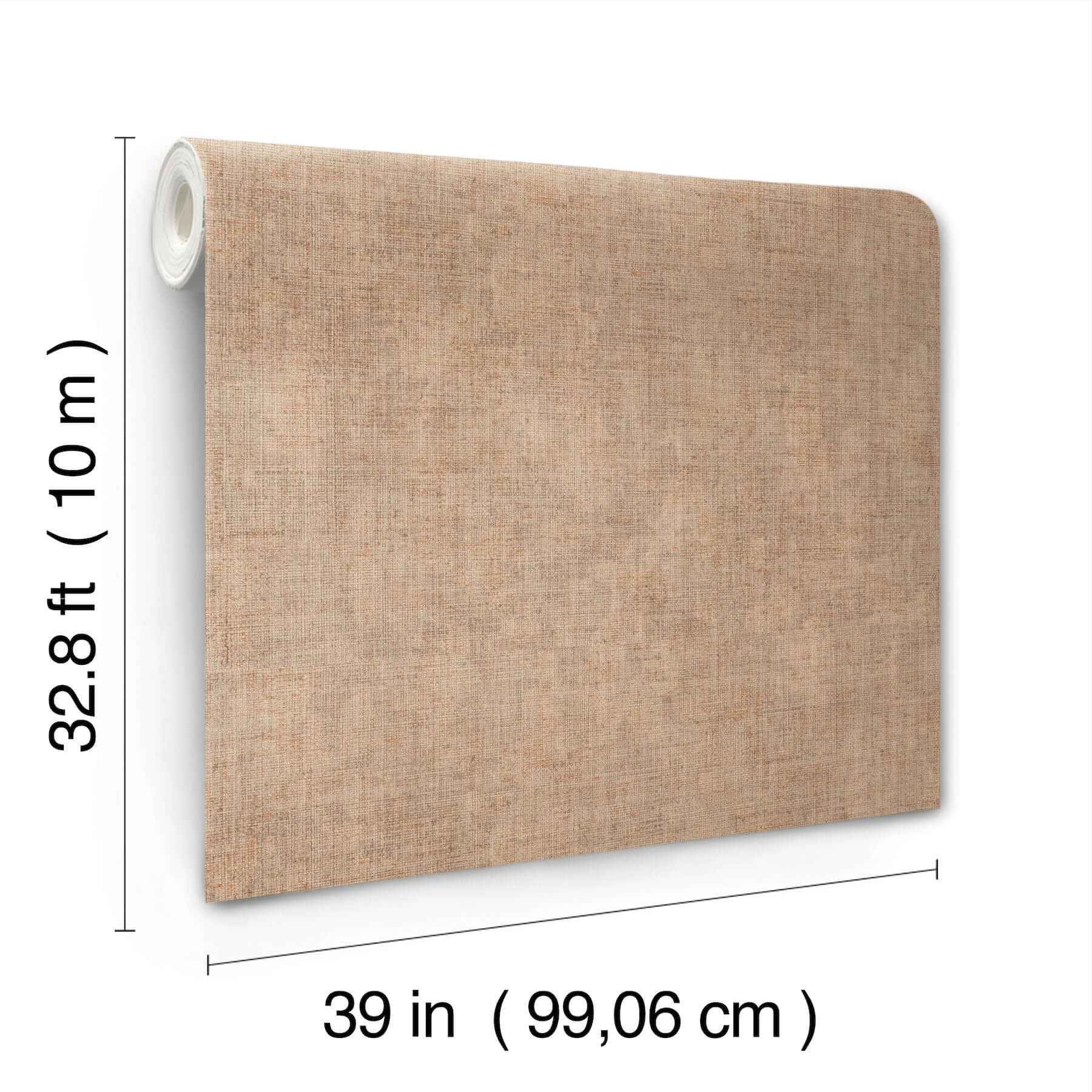Alma Clay Faux Weave Wallpaper - York Wallcoverings - SI7142 - York Wallcoverings Wallpaper
