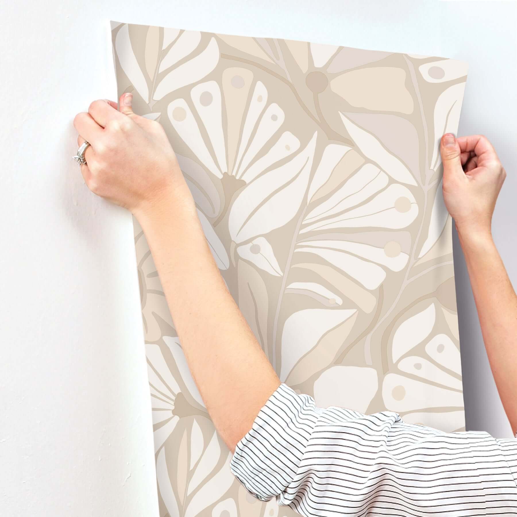 cabana-club-fog-wallpaper-york-wallcoverings-mt5629 - York Wallpaper Wallpaper