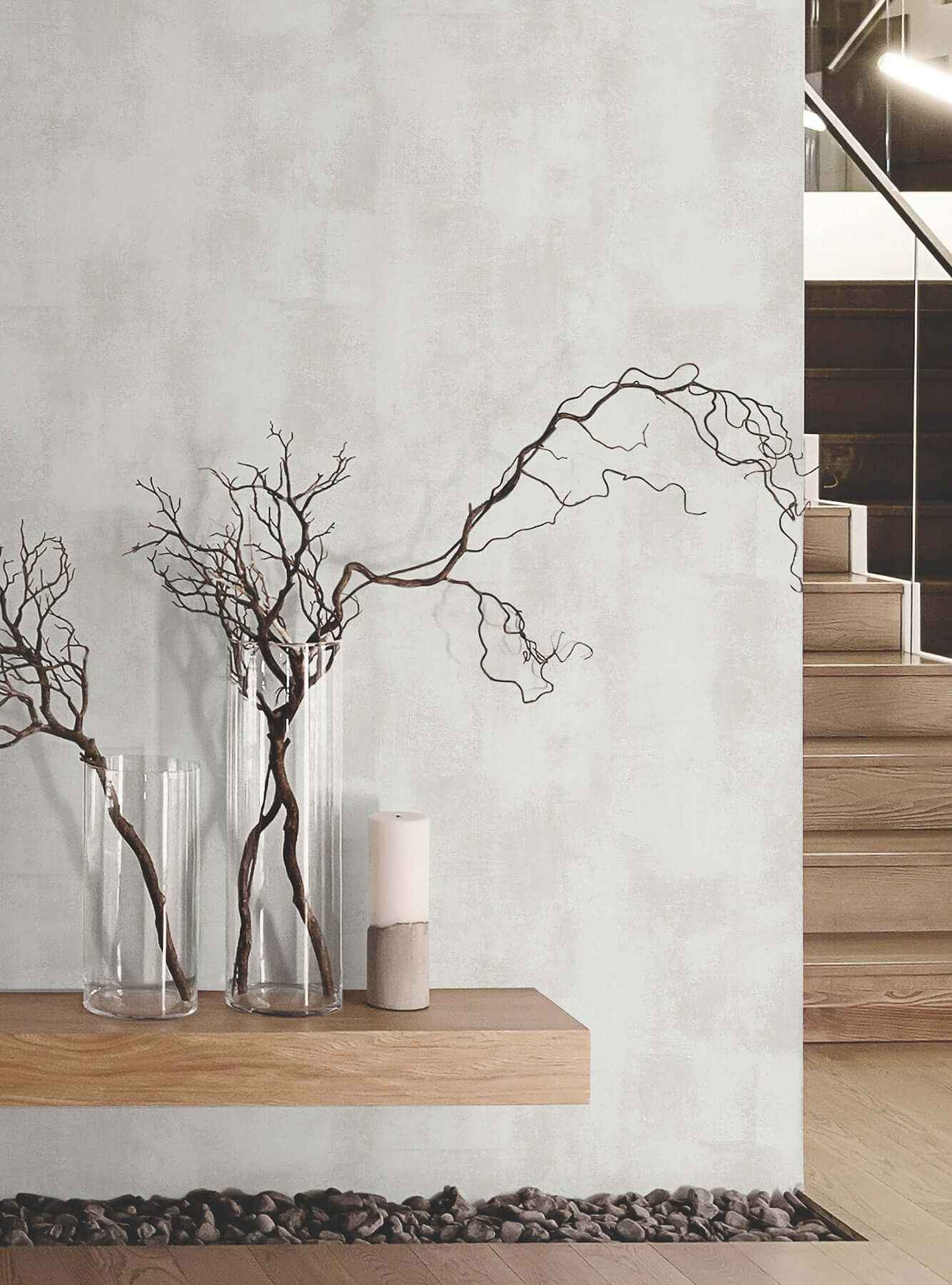 Italian Plaster Fog Wallpaper - York Wallcoverings - SI18563