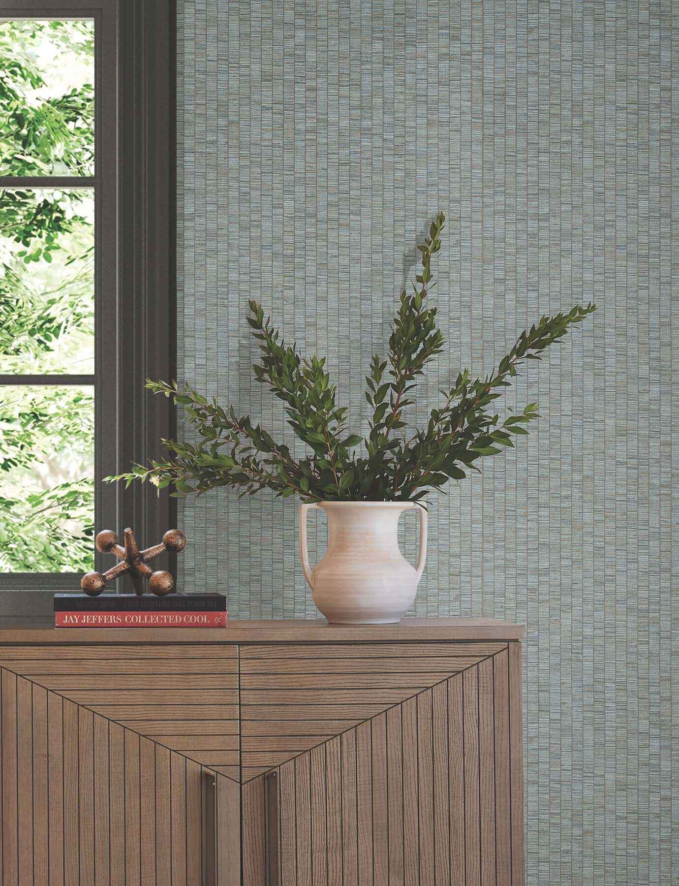 Lemuria Blue Wallpaper - York Wallcoverings - SI6576 - York Wallcoverings Wallpaper