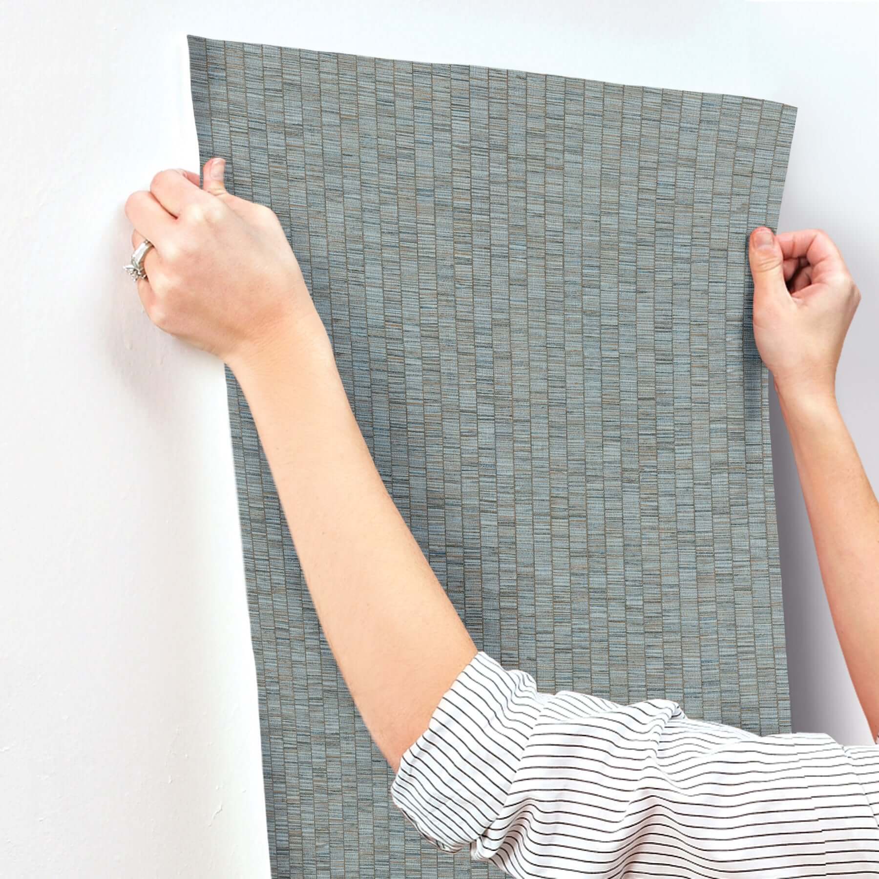 lemuria-blue-wallpaper-york-wallcoverings-si6576 - York Wallcoverings Wallpaper