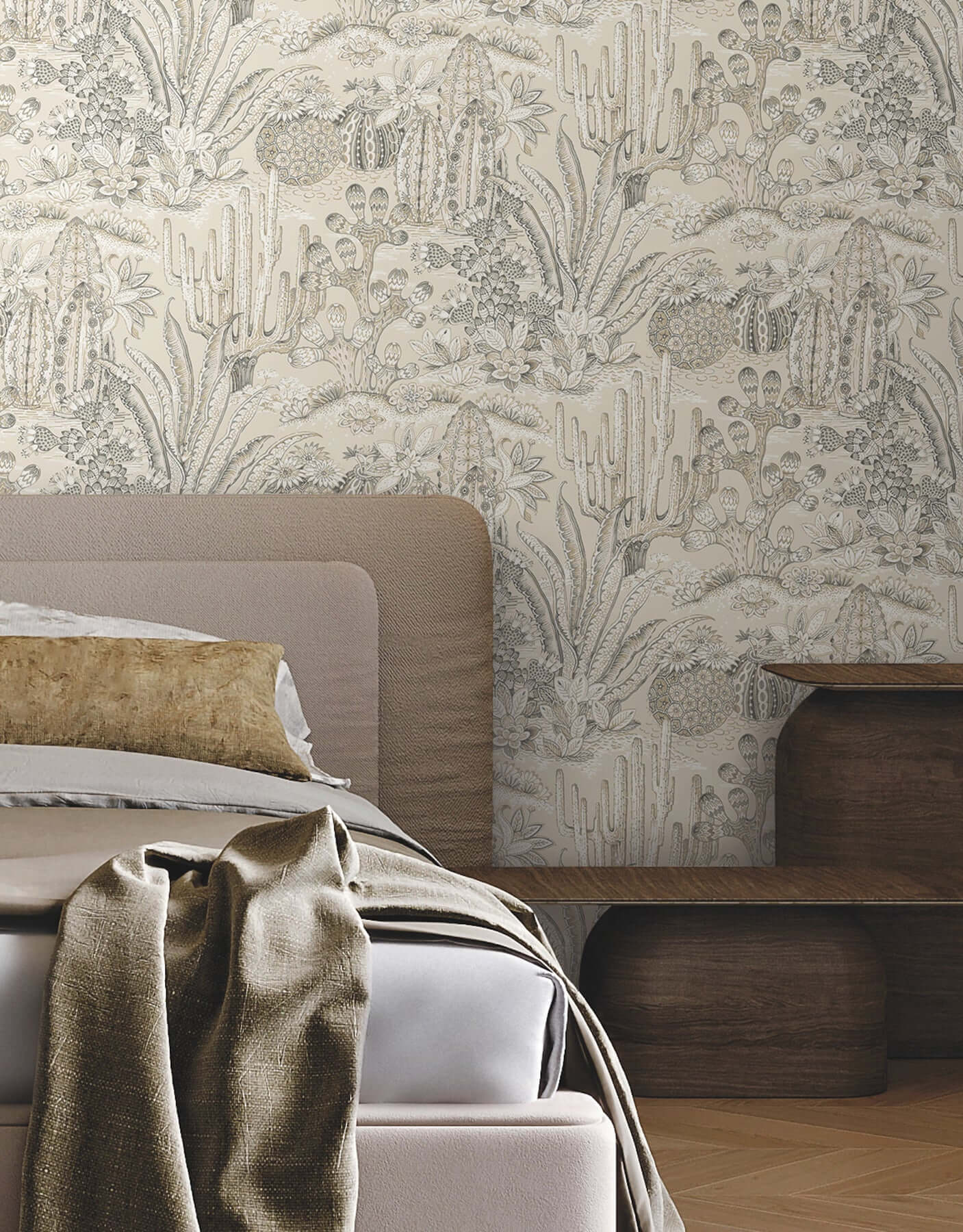 lotus-land-cacti-dune-wallpaper-york-wallcoverings-mt5633 - York Wallpaper Wallpaper
