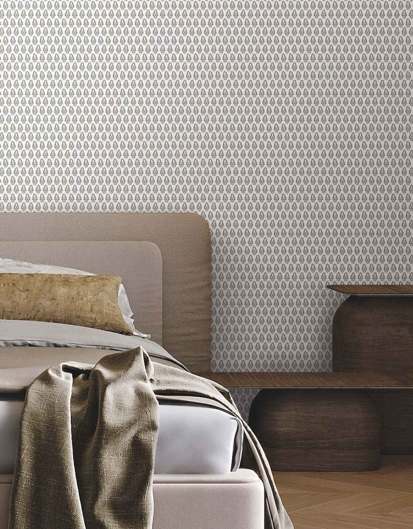 Mehndi Onyx Wallpaper - York Wallcoverings - MT5608