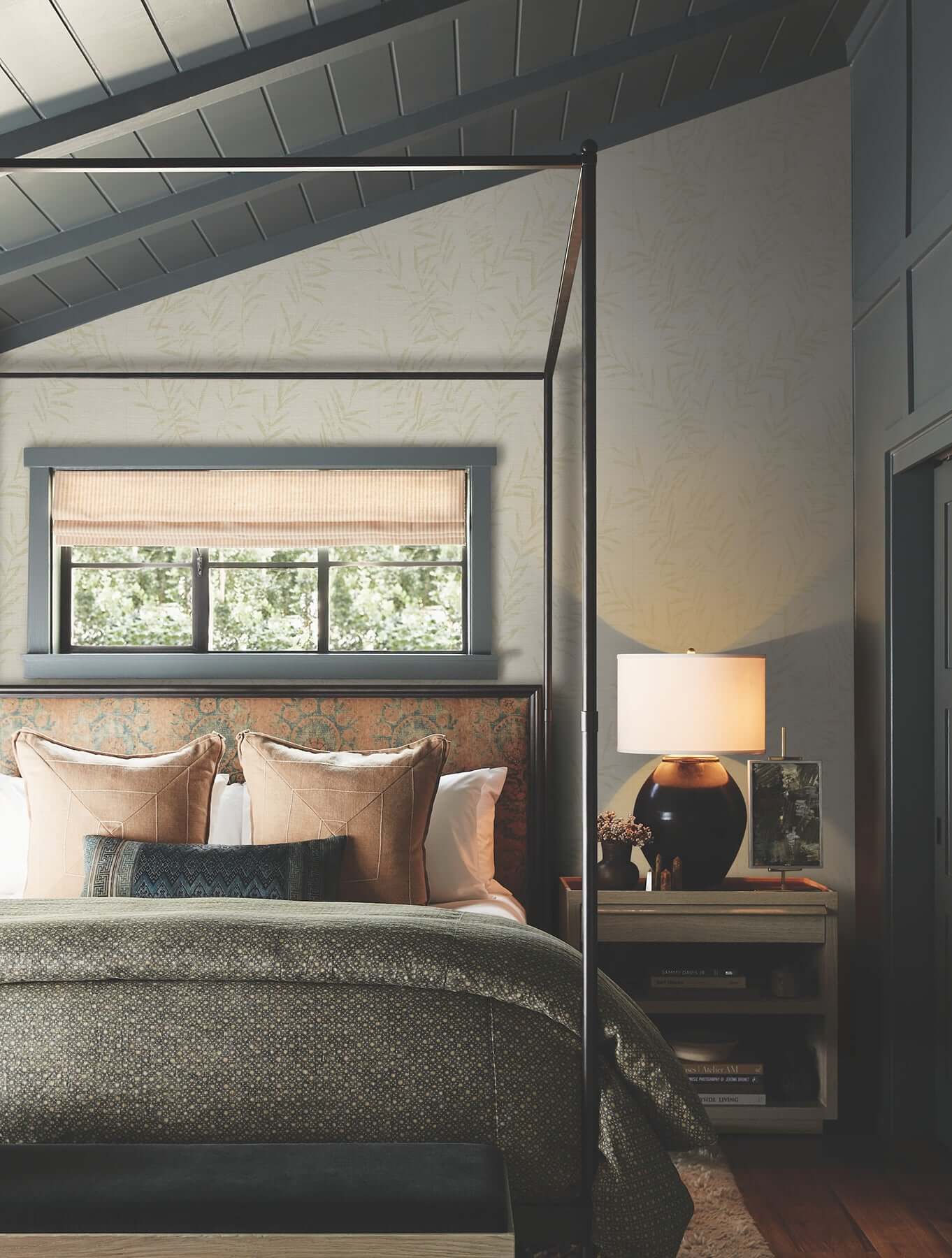 allerton-bamboo-alabaster-wallpaper-york-wallcoverings-ab3065 - York Wallpaper Wallpaper