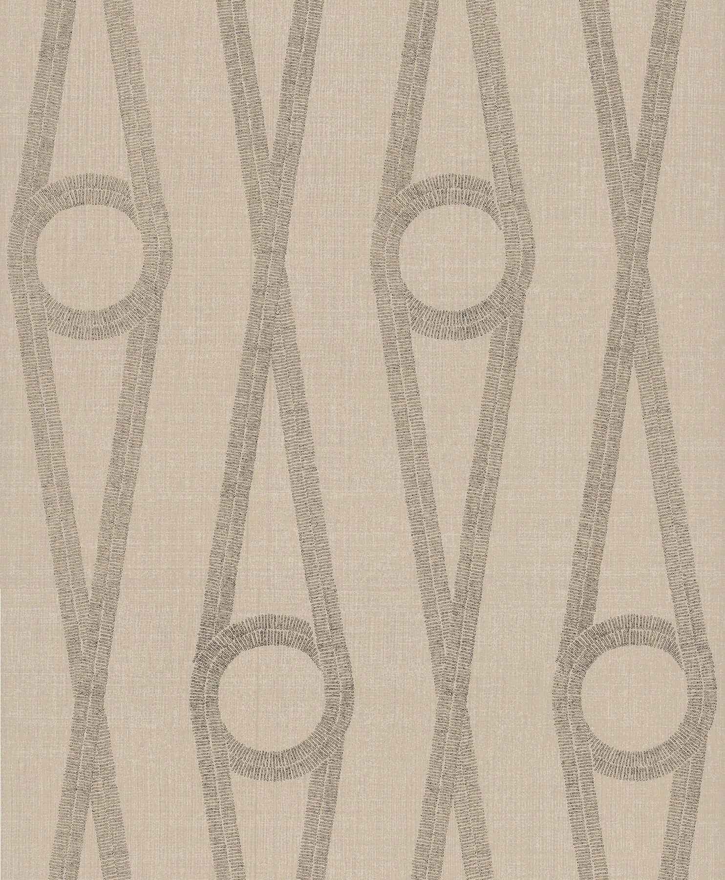 Henlein Gold Wallpaper - York Wallcoverings - AB3012