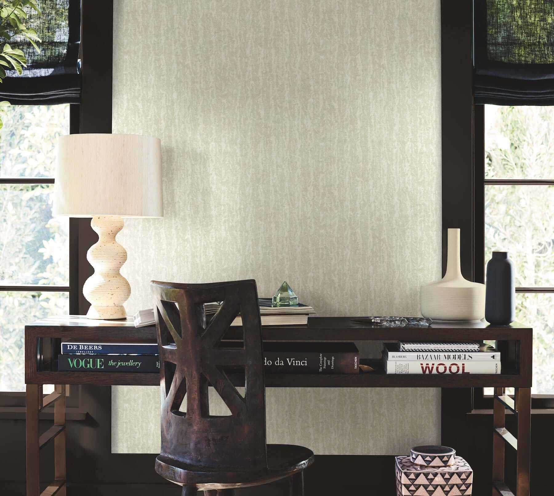 Juju Beige Wallpaper - York Wallcoverings - AB3073 - York Wallcoverings Wallpaper