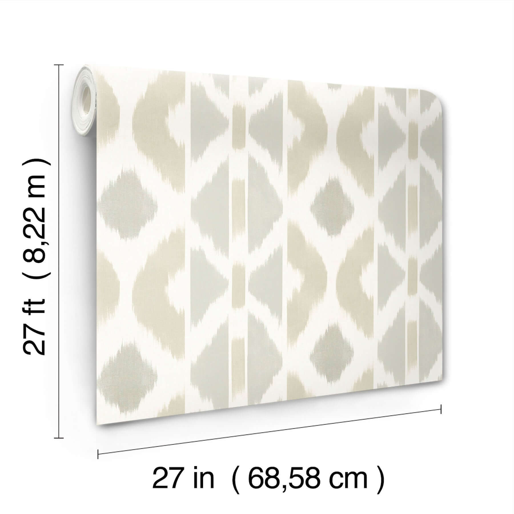 patan-beige-wallpaper-york-wallcoverings-ab3093 - York Wallpaper Wallpaper