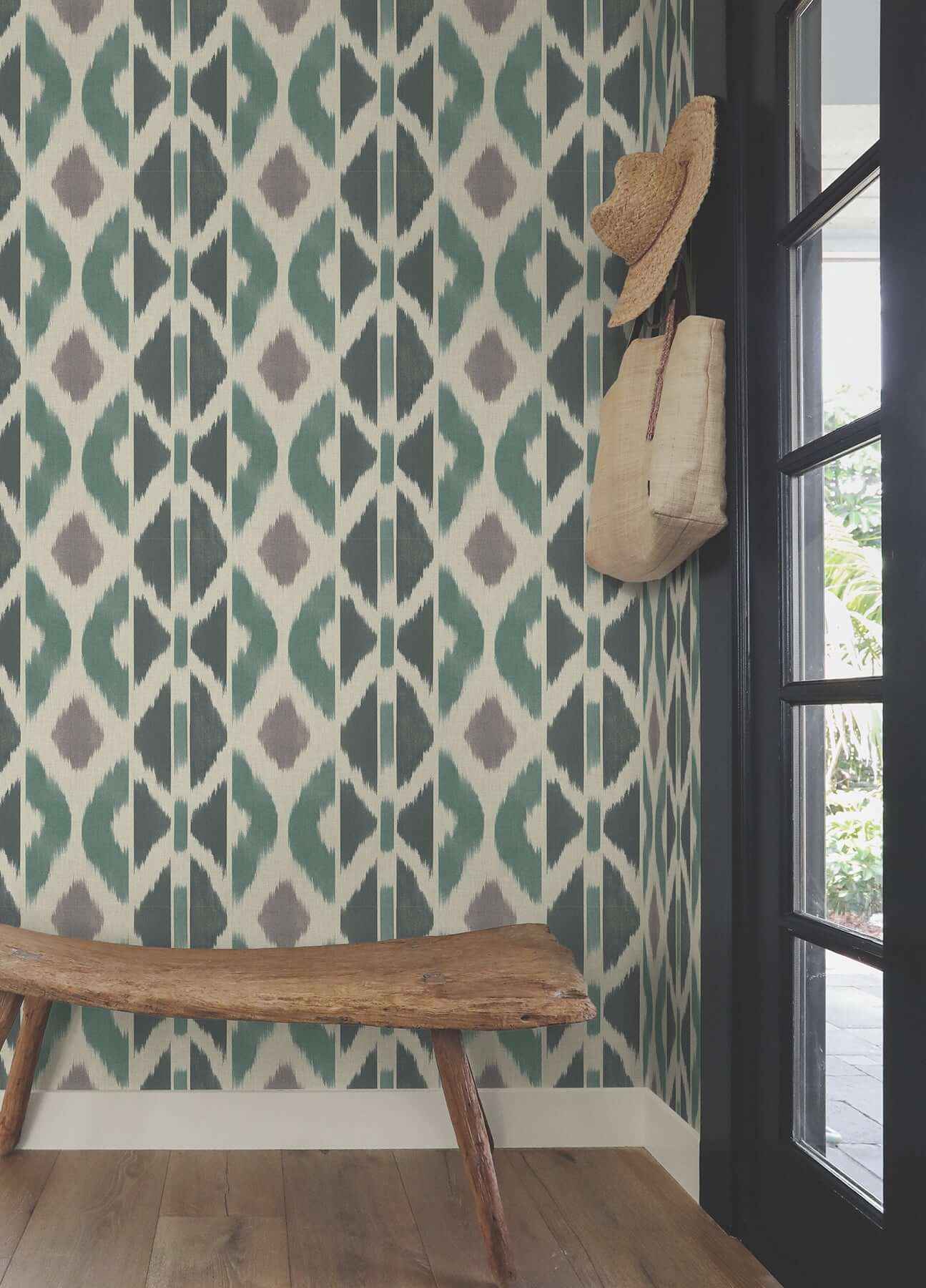 Patan Indigo Wallpaper - York Wallcoverings - AB3092 - York Wallcoverings Wallpaper