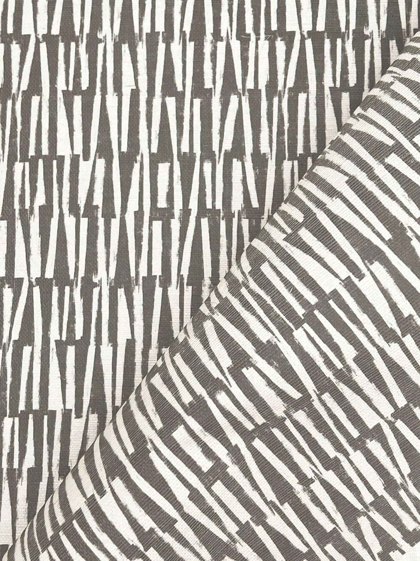 Thatched Black Wallpaper - York Wallcoverings - AB3042 - York Wallcoverings Wallpaper