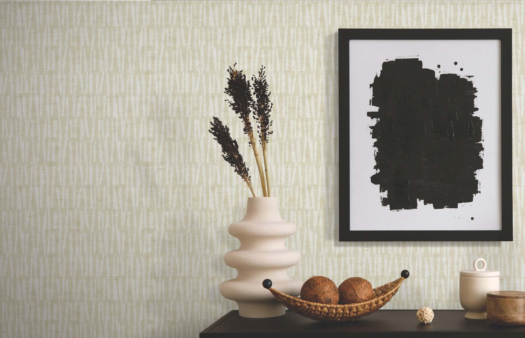 thatched-taupe-wallpaper-york-wallcoverings-ab3041 - York Wallpaper Wallpaper