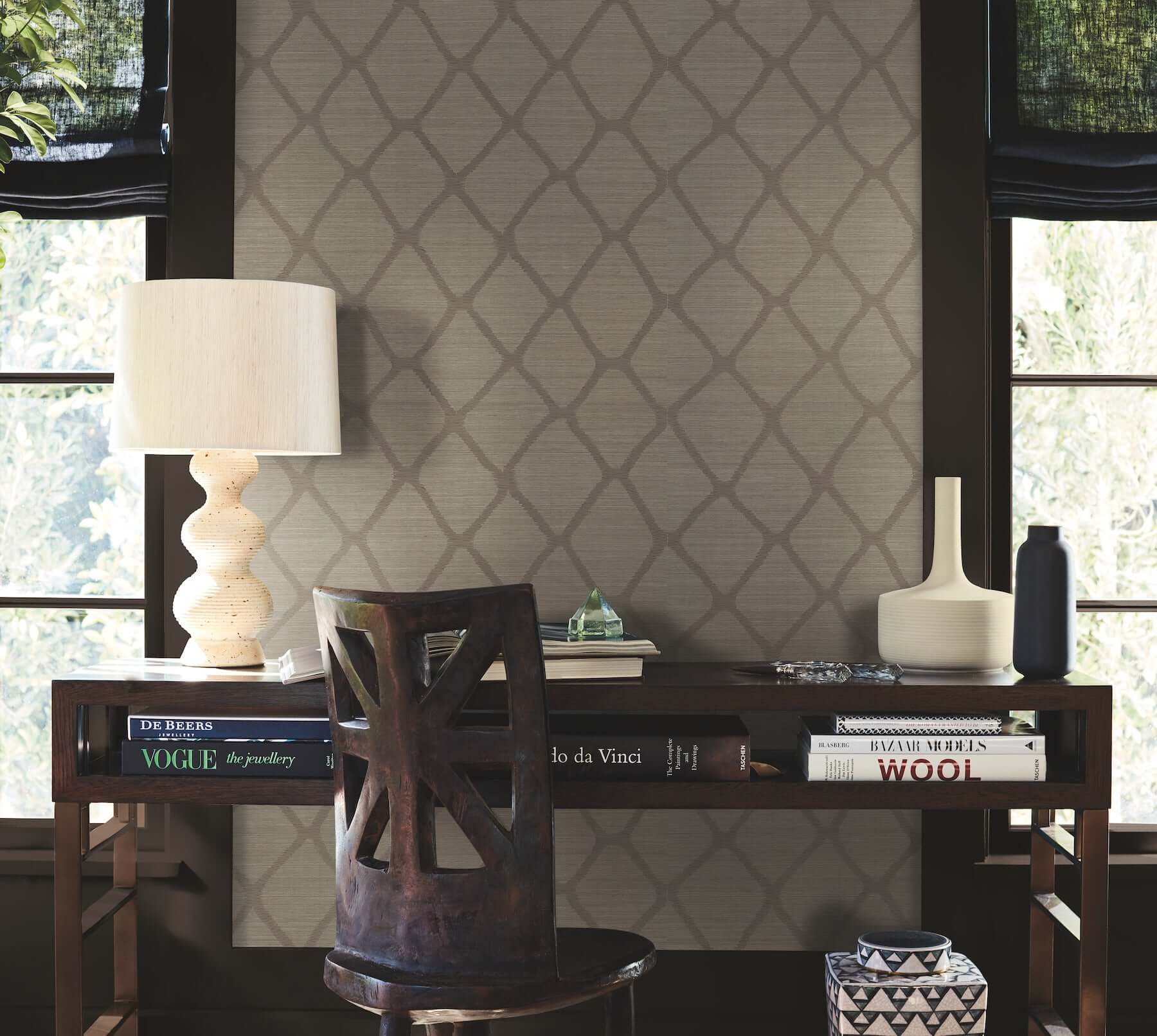 tonga-taupe-wallpaper-york-wallcoverings-ab3123 - York Wallpaper Wallpaper