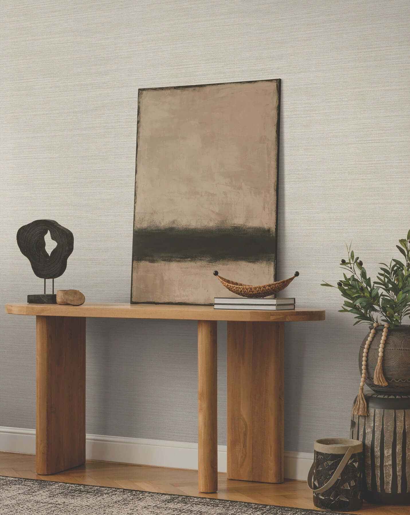Amyra Silk Beige Wallpaper - York Wallcoverings - ZA8092N - York Wallcoverings Wallpaper