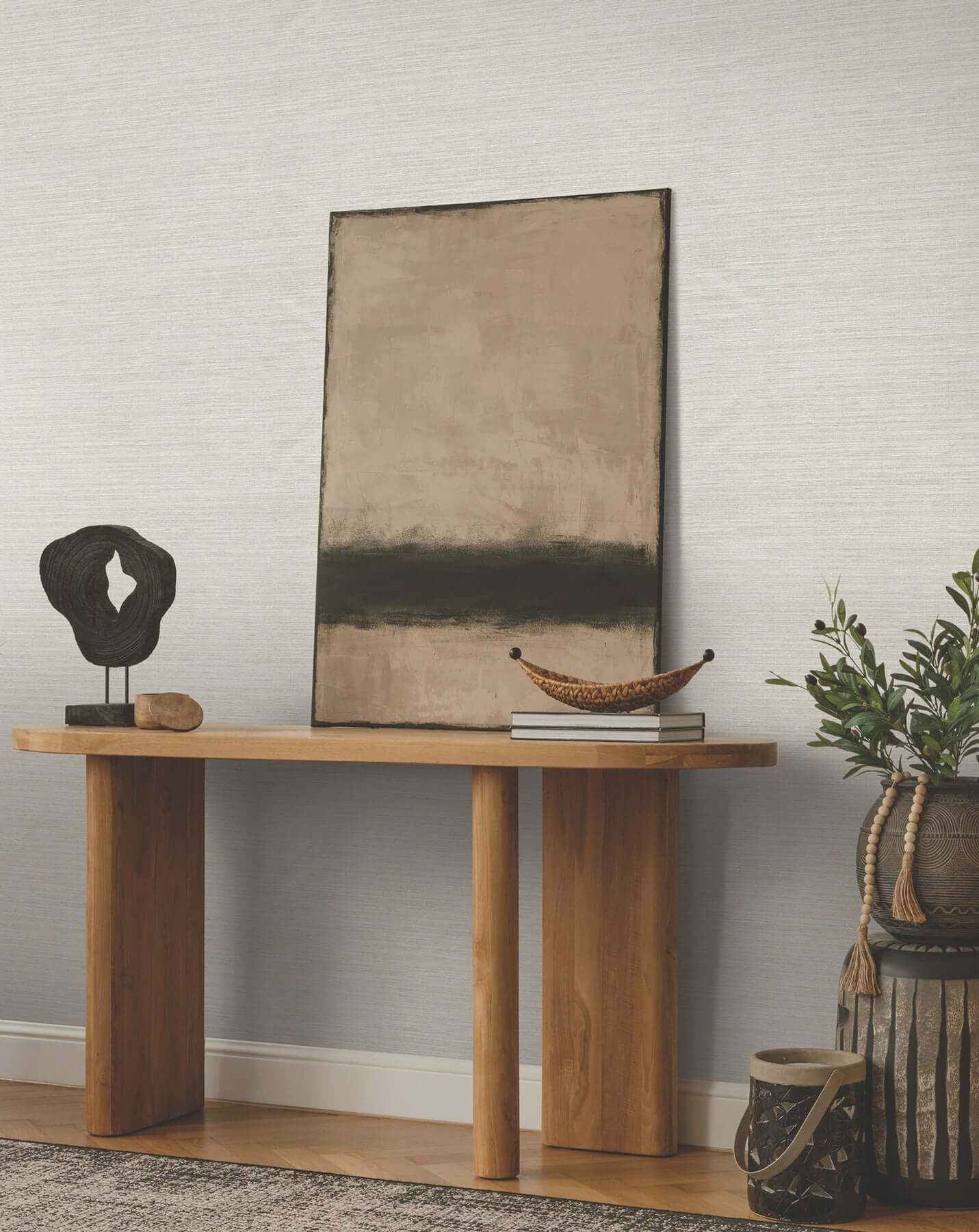 Amyra Silk White Wallpaper - York Wallcoverings - ZA8091N - York Wallcoverings Wallpaper