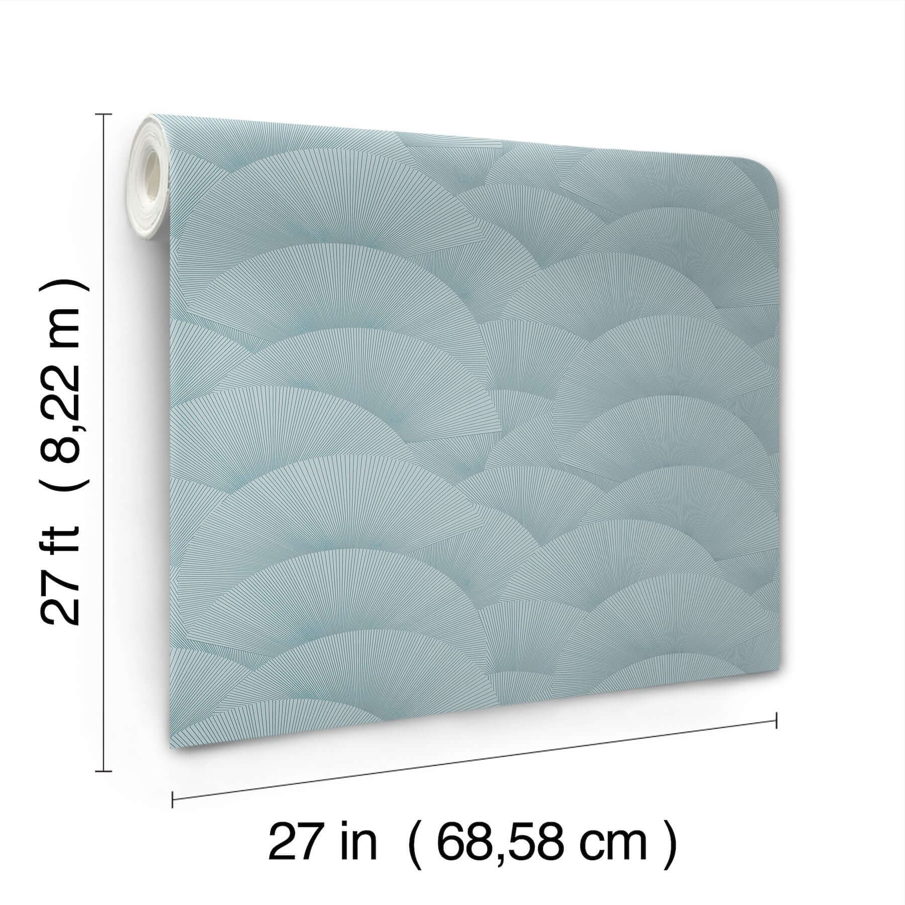 morning-shell-wallpaper-blue-york-wallcoverings-za8025 - York Wallcoverings Wallpaper