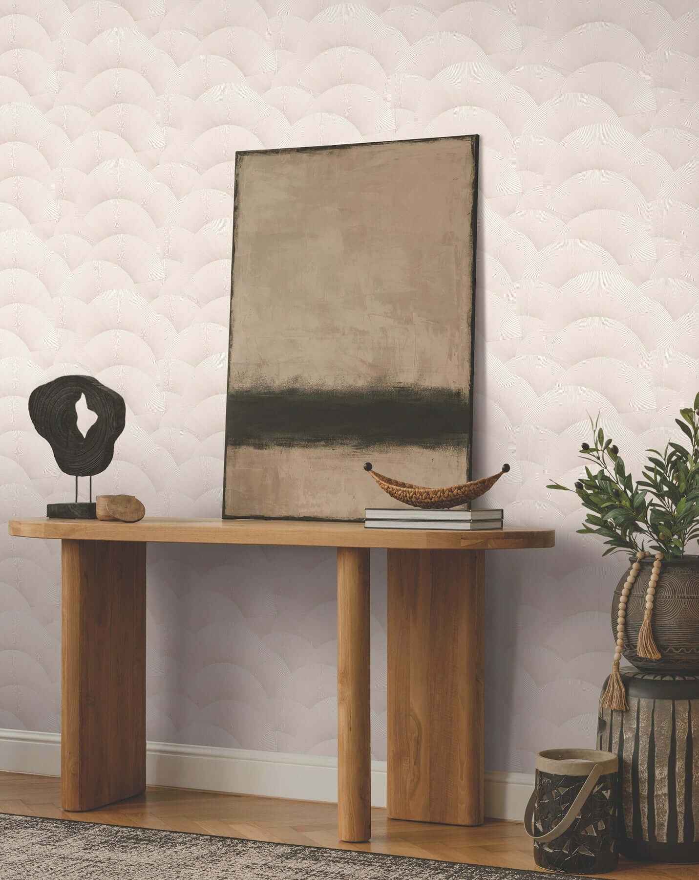 Morning Shell Blush Wallpaper - York Wallcoverings - ZA8026 - York Wallcoverings Wallpaper
