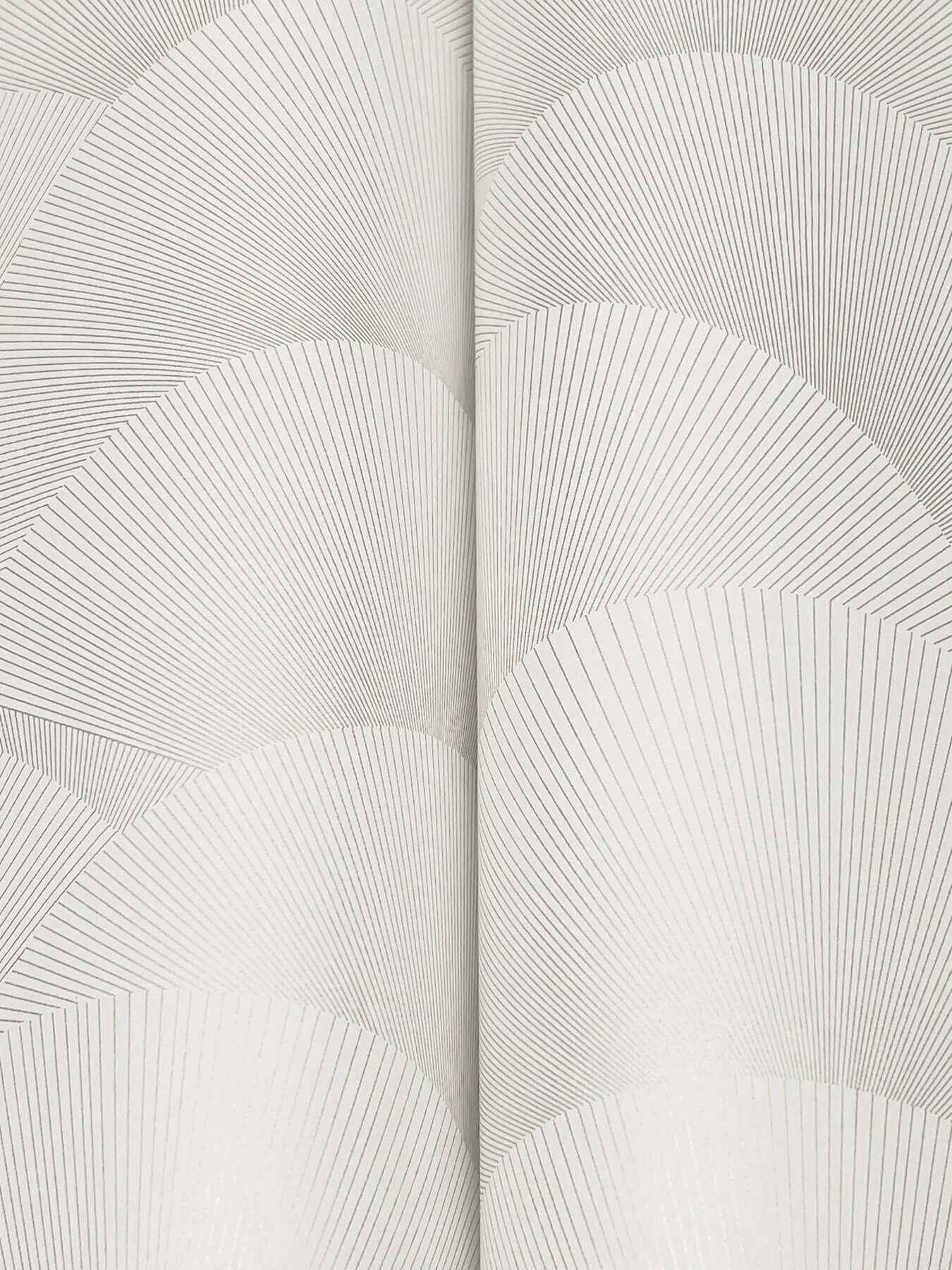 Morning Shell White & Silver Wallpaper - York Wallcoverings - ZA8023 - York Wallcoverings Wallpaper