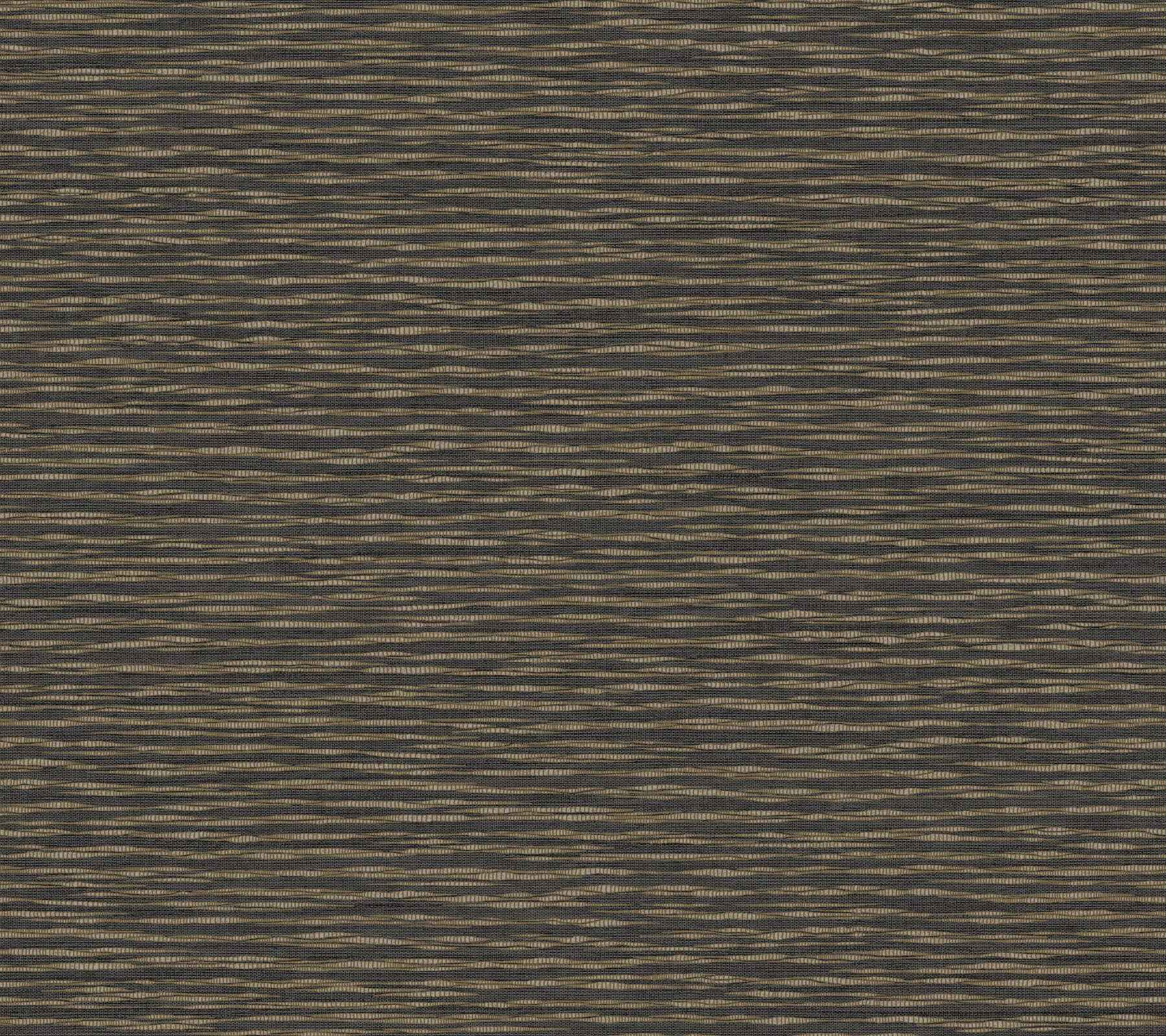 Lotus Weave Charcoal Wallpaper - York Wallcoverings - ZA8041
