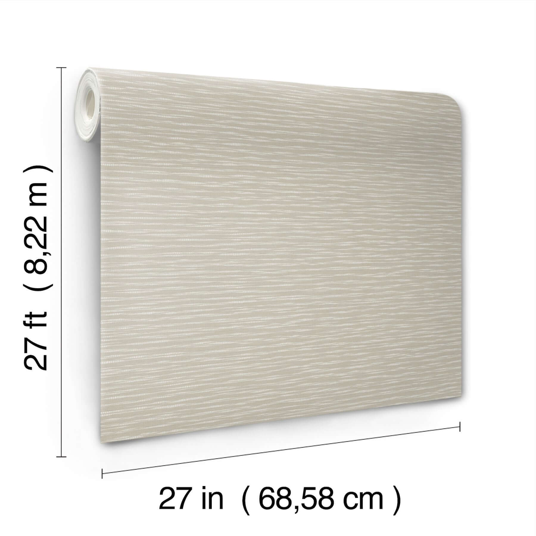 lotus-weave-warm-grey-wallpaper-york-wallcoverings-za8046 - York Wallpaper Wallpaper