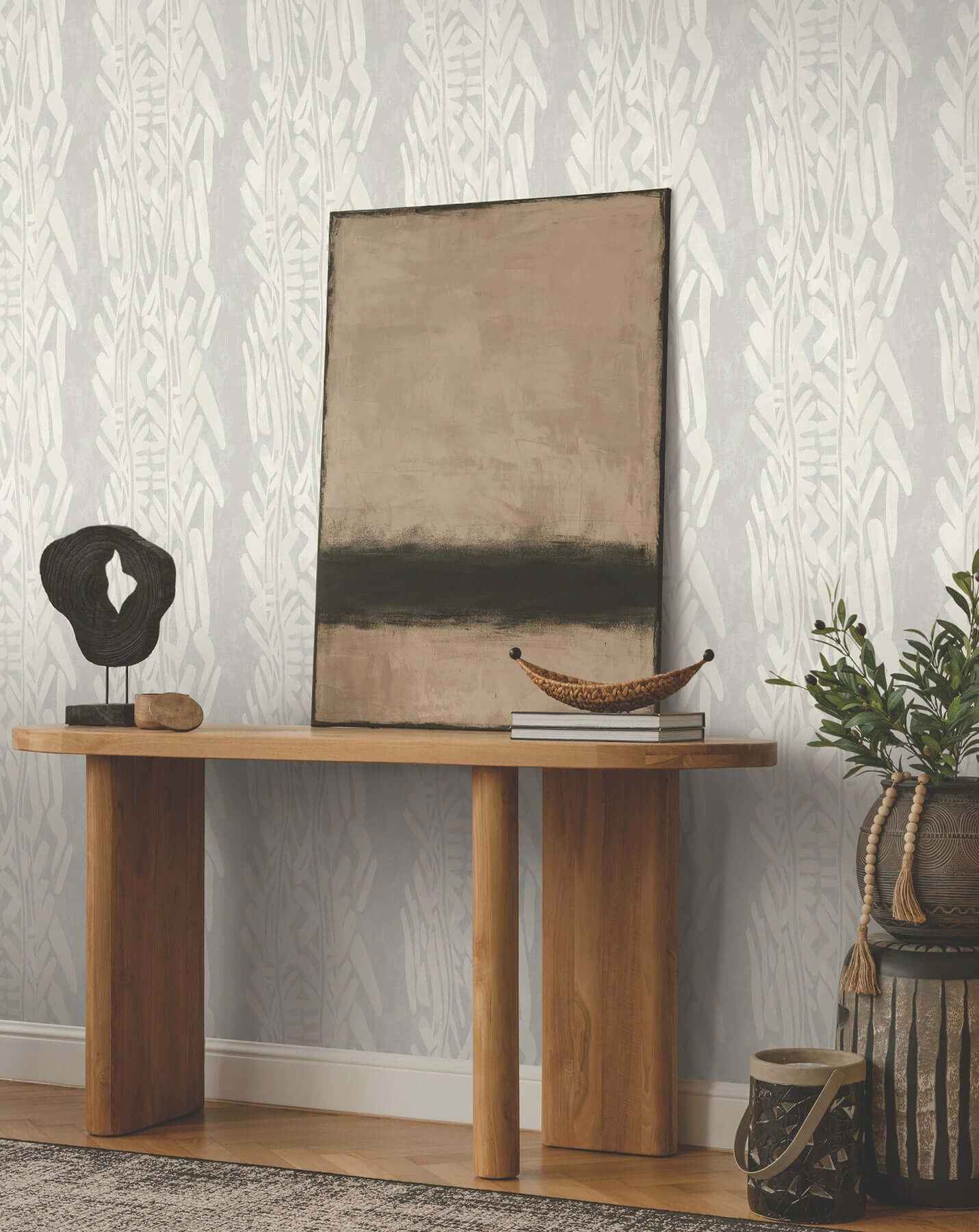Timira Grey Wallpaper - York Wallcoverings - ZA8061 - York Wallcoverings Wallpaper