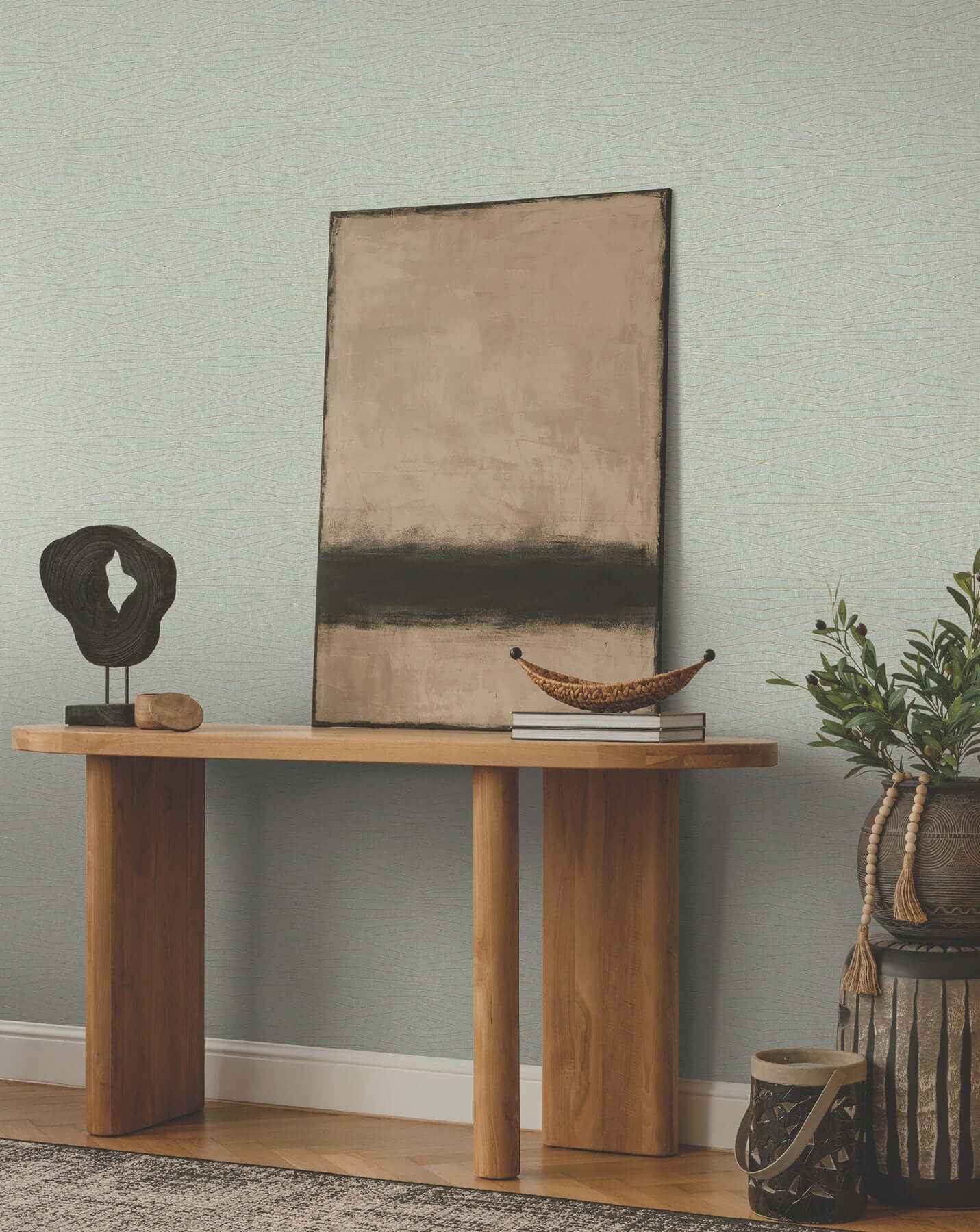 Daystone Soft Jade Wallpaper - York Wallcoverings - ZA8012 - York Wallcoverings Wallpaper
