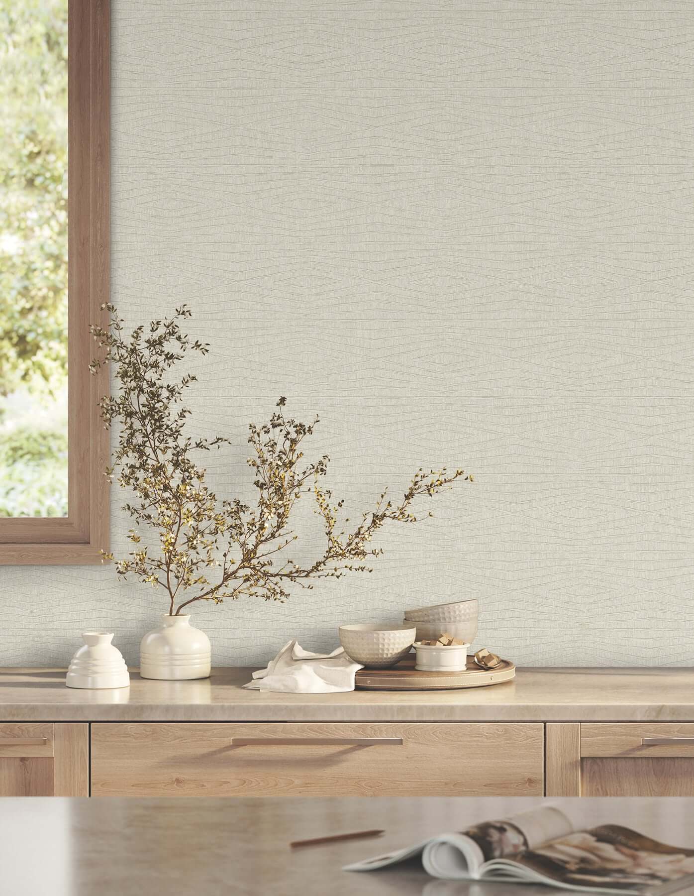daystone-taupe-wallpaper-york-wallcoverings-za8015 - York Wallpaper Wallpaper
