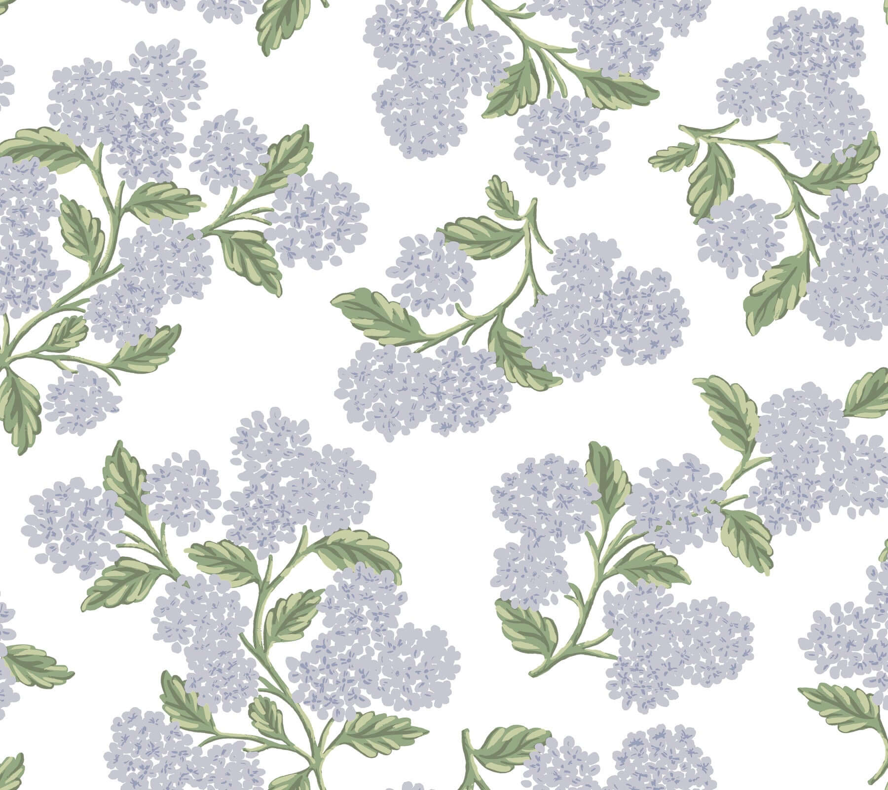 hydrangea-lilac-white-peel-stick-wallpaper-york-wallcoverings-psw1621rl - York Wallcoverings Wallpaper