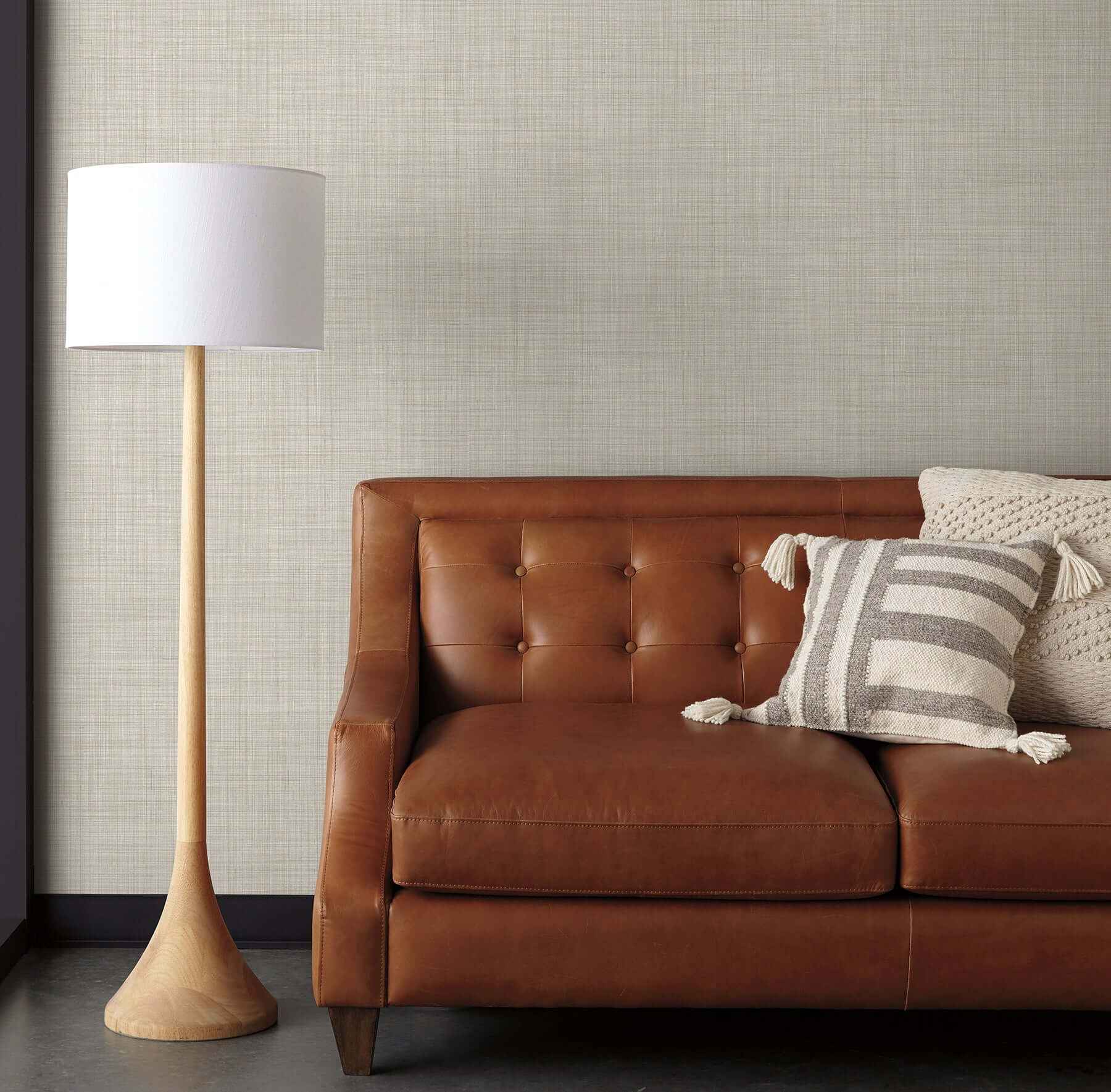 Crossroad Oat Wallpaper - York Wallcoverings - MJ4823N
