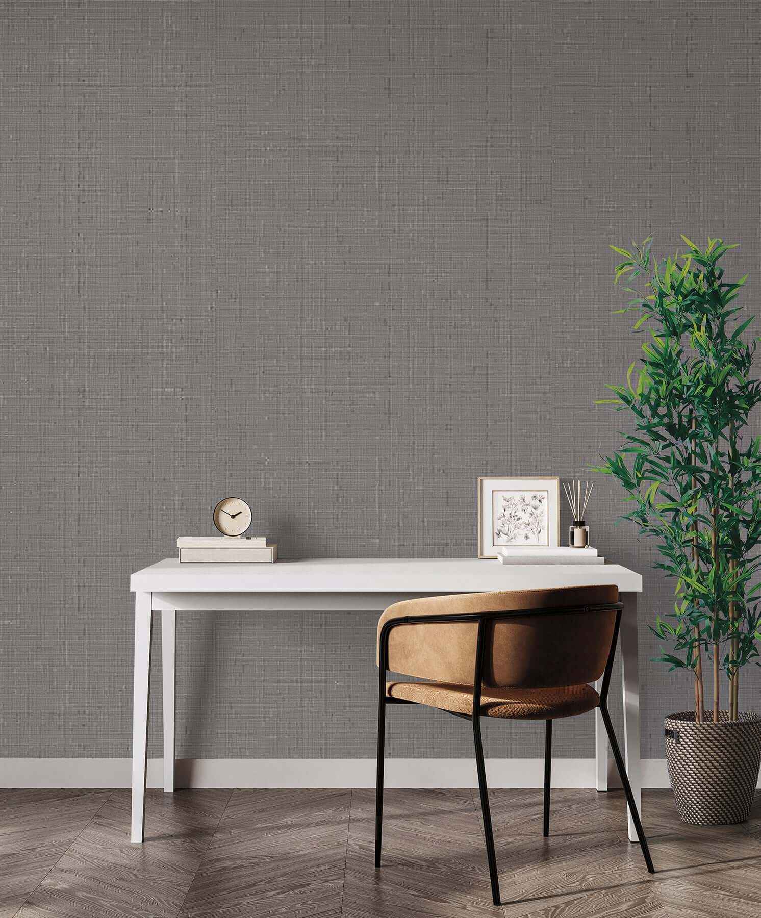 Meadowbrook Charcoal Wallpaper - York Wallcoverings - MJ4827N