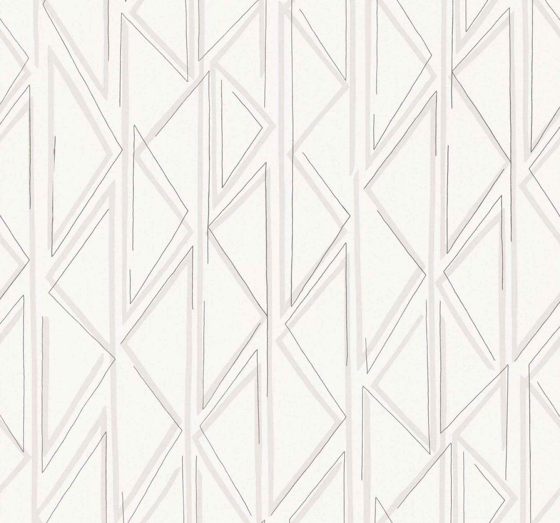 Side By Side Mineral Wallpaper - York Wallcoverings - MJ4852
