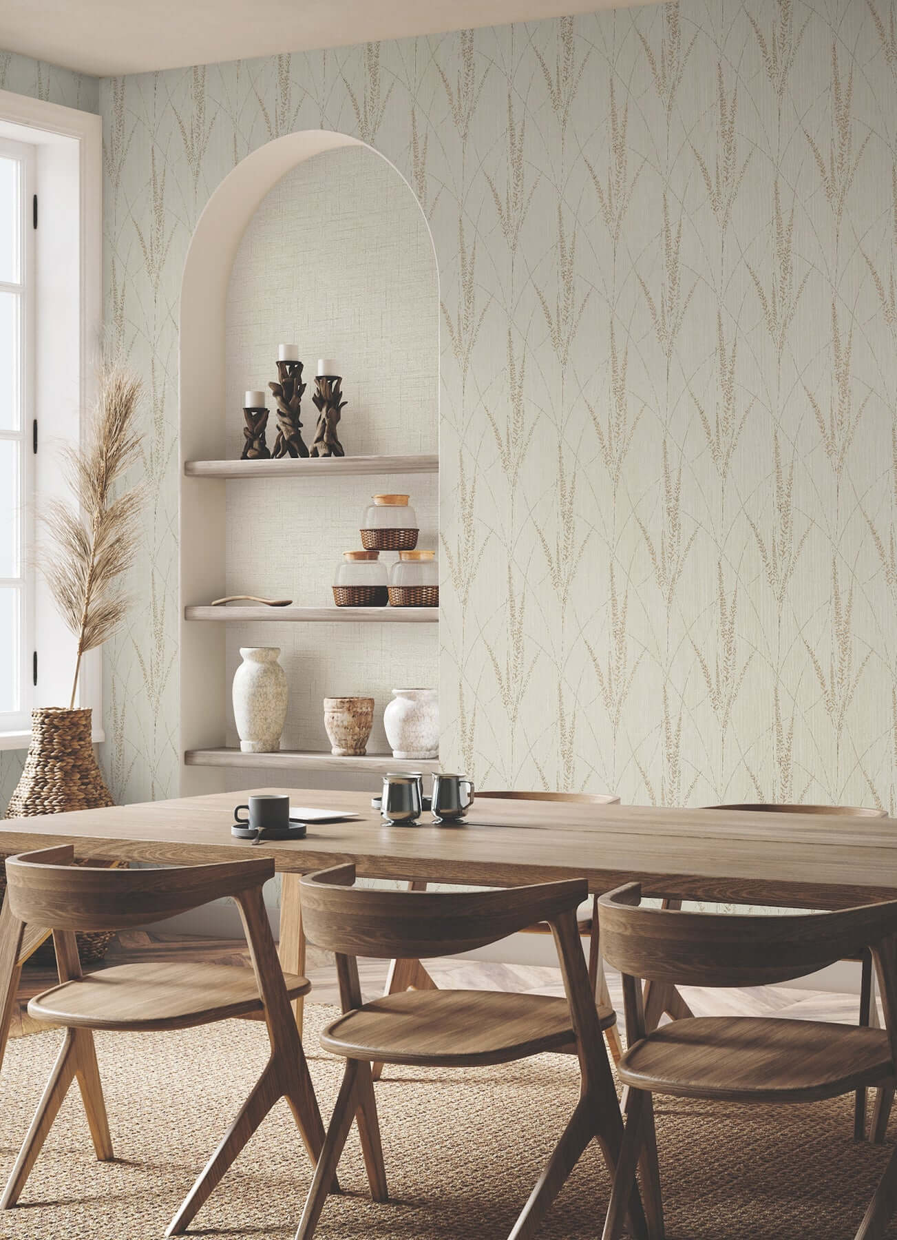 graceful-willow-stone-wallpaper-york-wallcoverings-gn2644 - York Wallcoverings Wallpaper