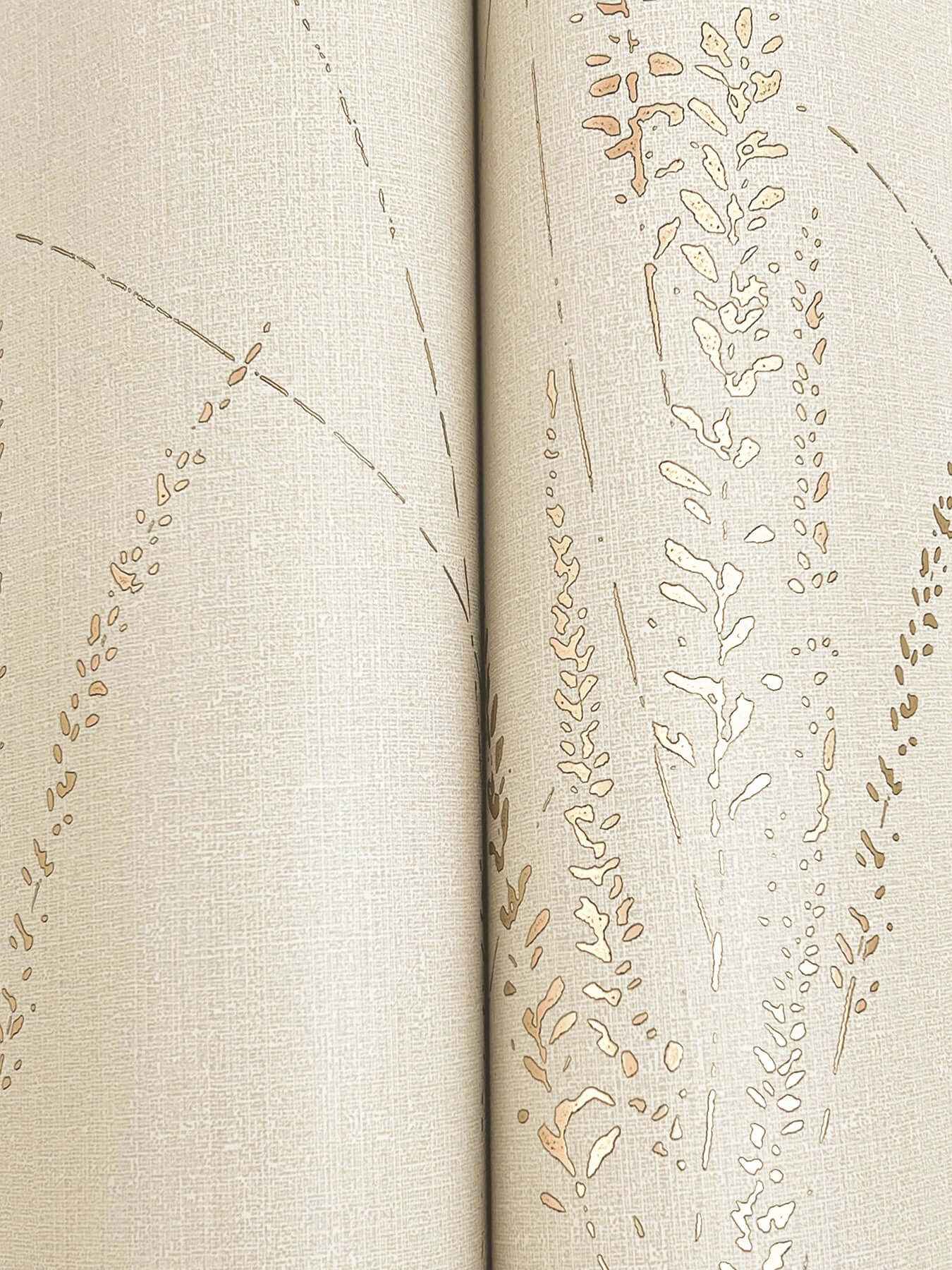Graceful Willow Stone Wallpaper - York Wallcoverings - GN2644 - York Wallcoverings Wallpaper