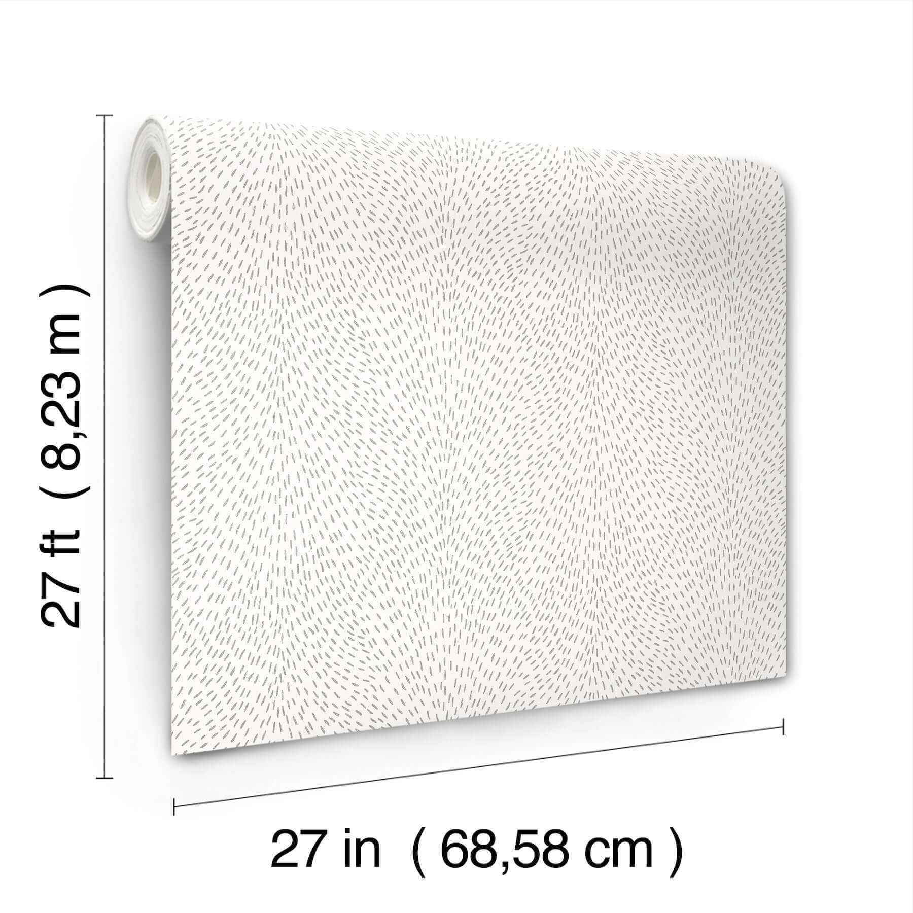 Dew Drop White Wallpaper - York Wallcoverings - GN2593 - York Wallcoverings Wallpaper