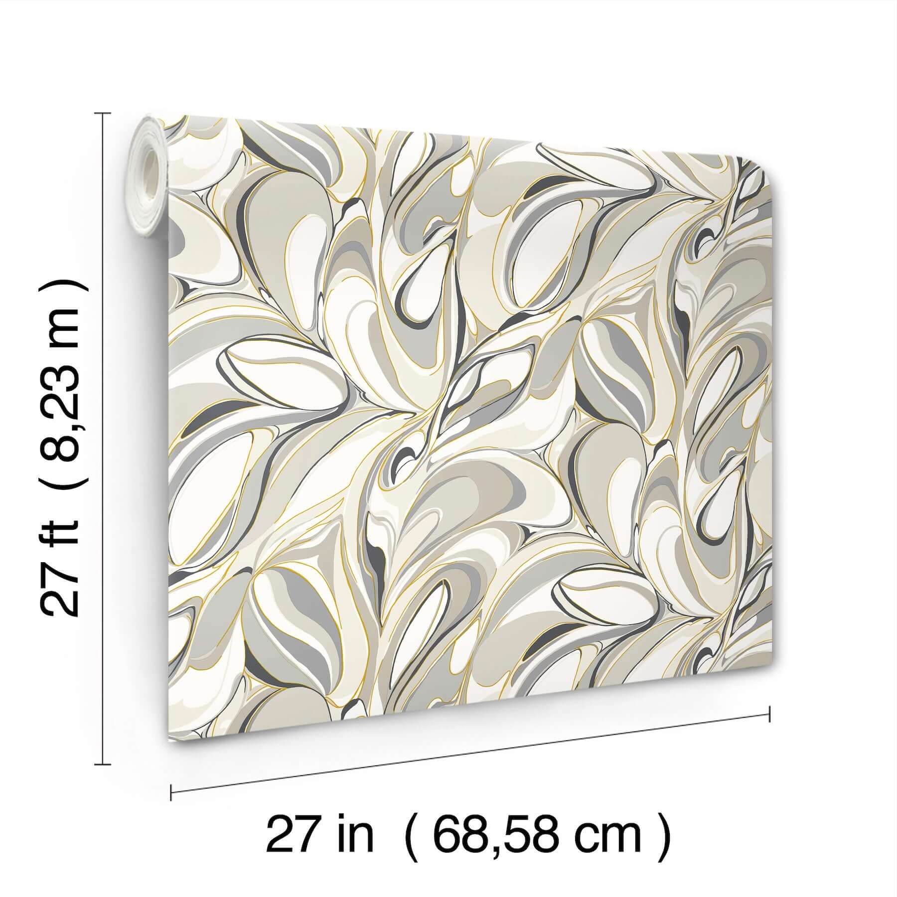 achate-black-grey-wallpaper-york-wallcoverings-gn2564 - York Wallcoverings Wallpaper