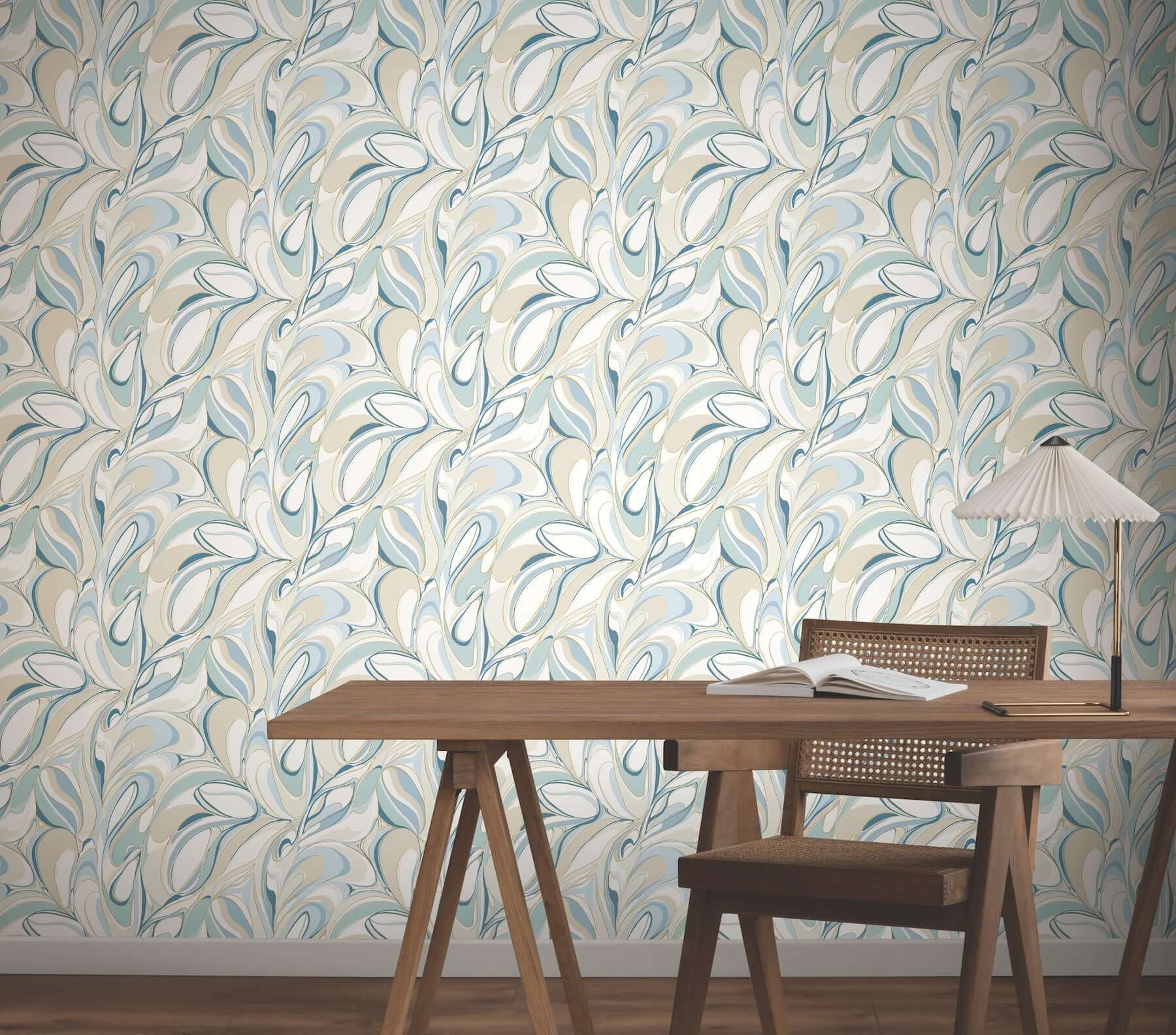 achate-blue-wallpaper-york-wallcoverings-gn2562 - York Wallpaper Wallpaper