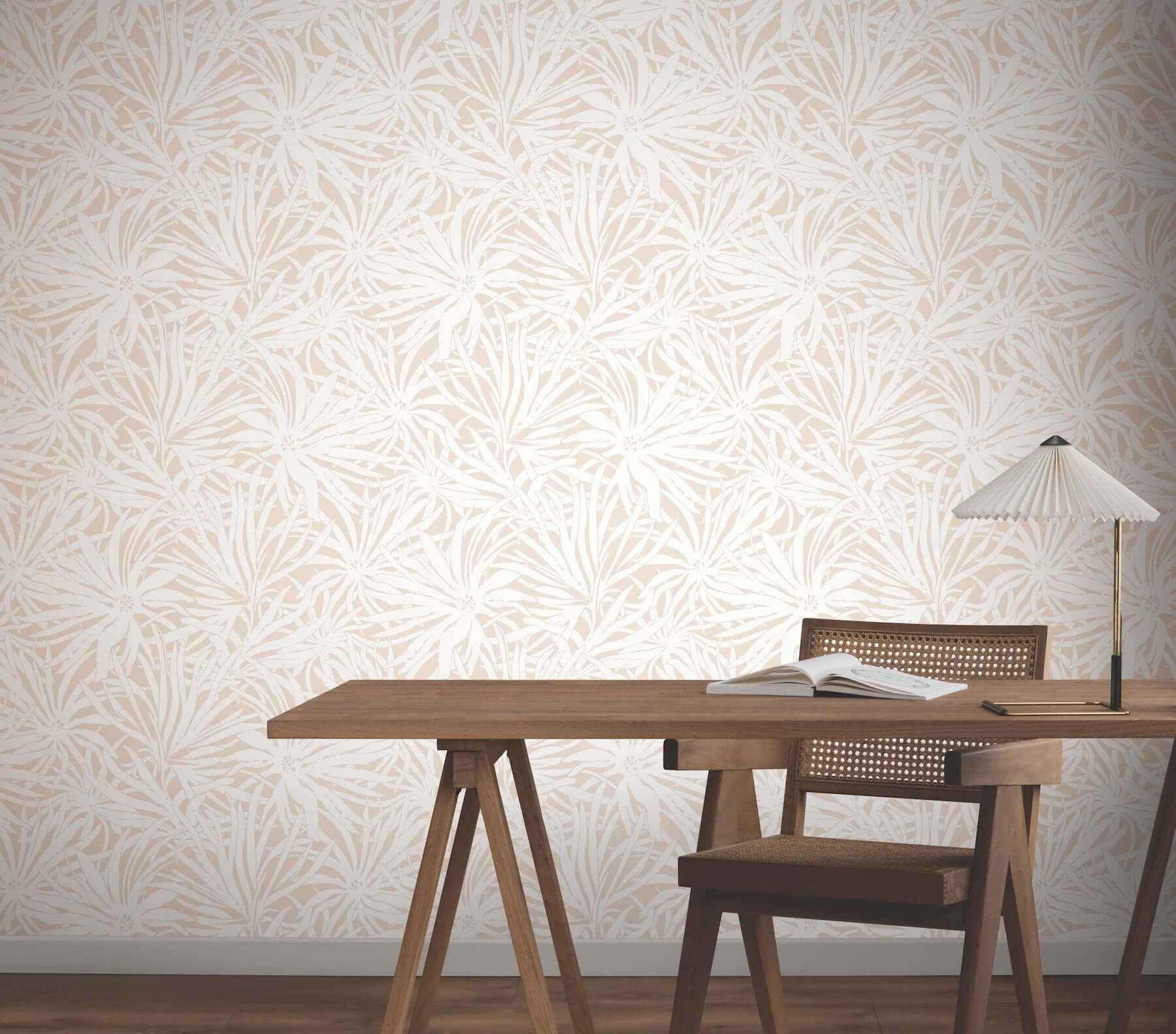 Floral Canopy Blush Wallpaper - York Wallcoverings - GN2574 - York Wallcoverings Wallpaper