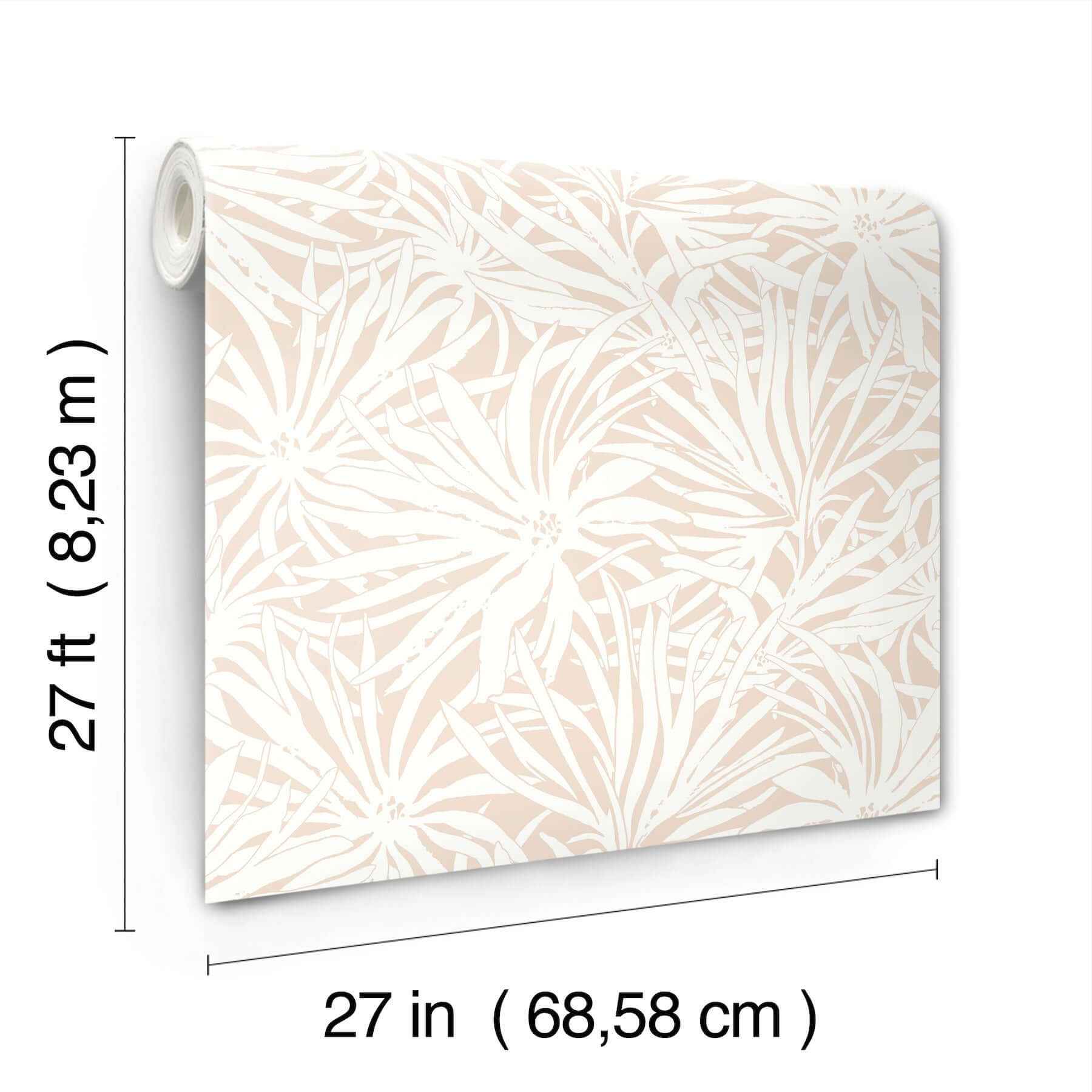 Floral Canopy Blush Wallpaper - York Wallcoverings - GN2574 - York Wallcoverings Wallpaper
