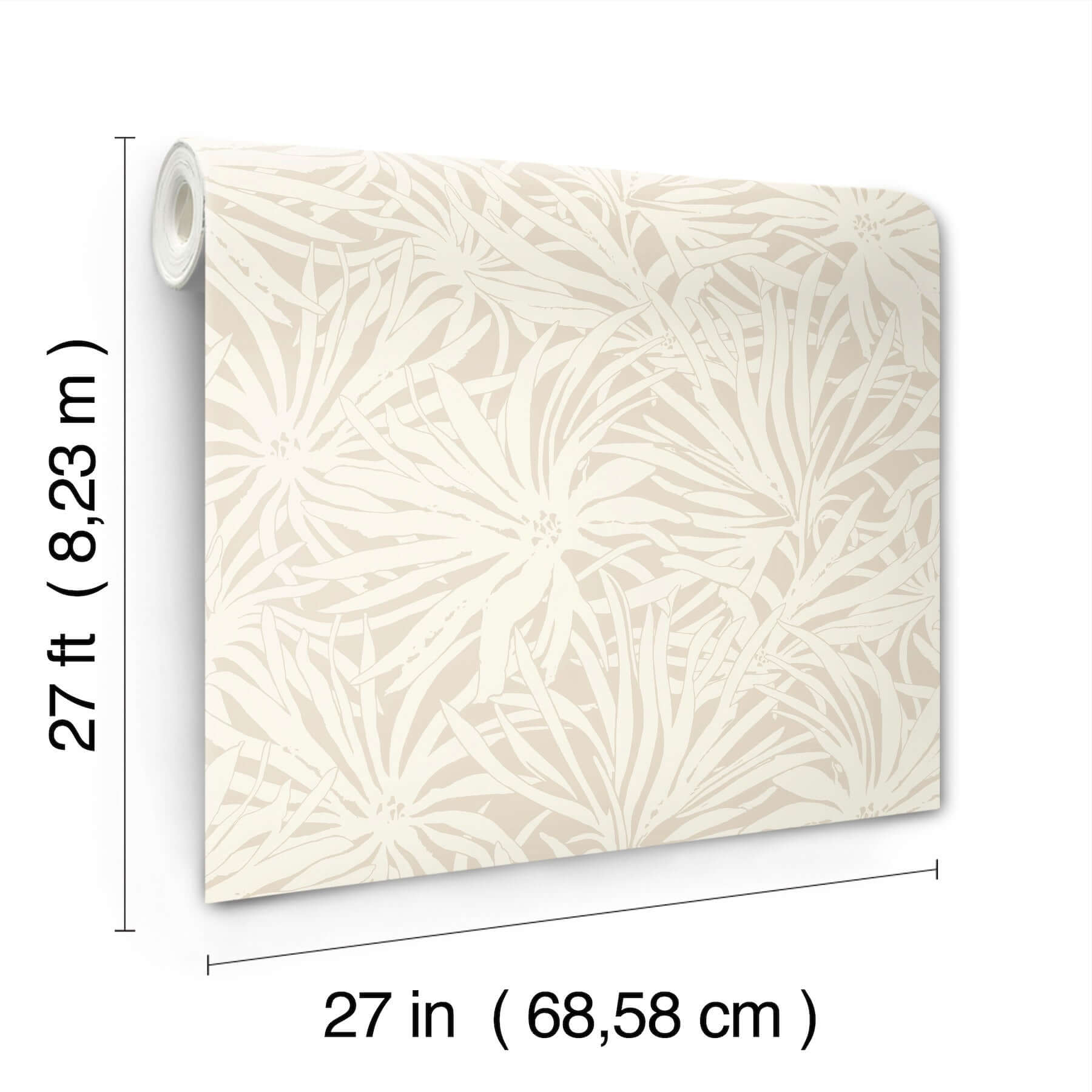 floral-canopy-linen-wallpaper-york-wallcoverings-gn2571 - York Wallpaper Wallpaper