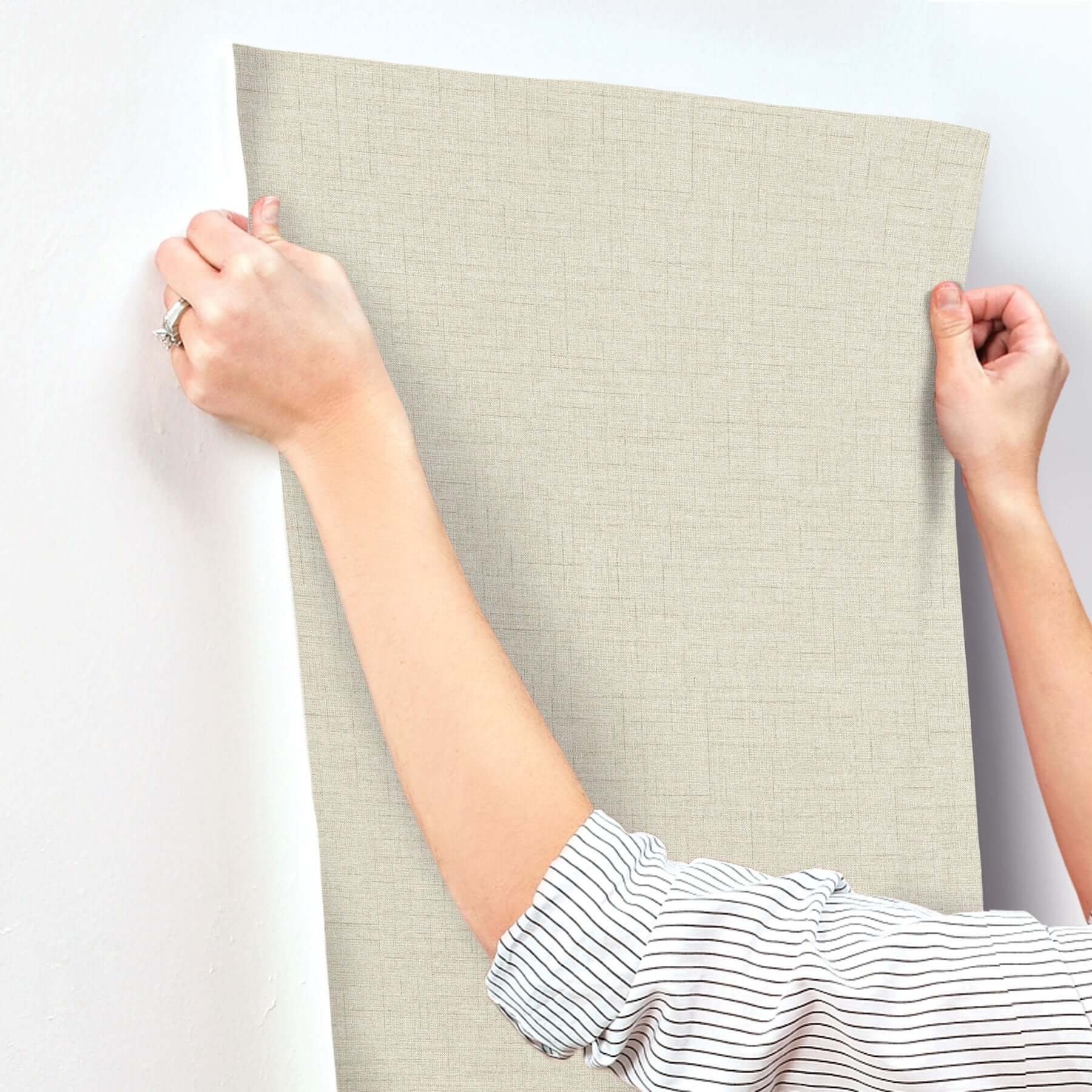 hillswick-tweed-beige-wallpaper-york-wallcoverings-gn2675 - York Wallpaper Wallpaper