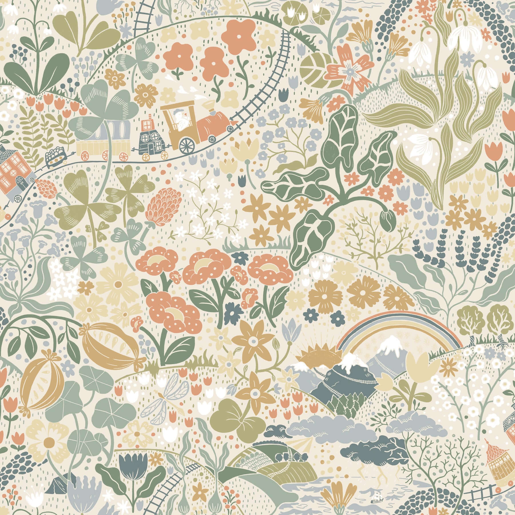 taget-green-wallpaper-york-wallcoverings-mb29029 - York Wallpaper Wallpaper